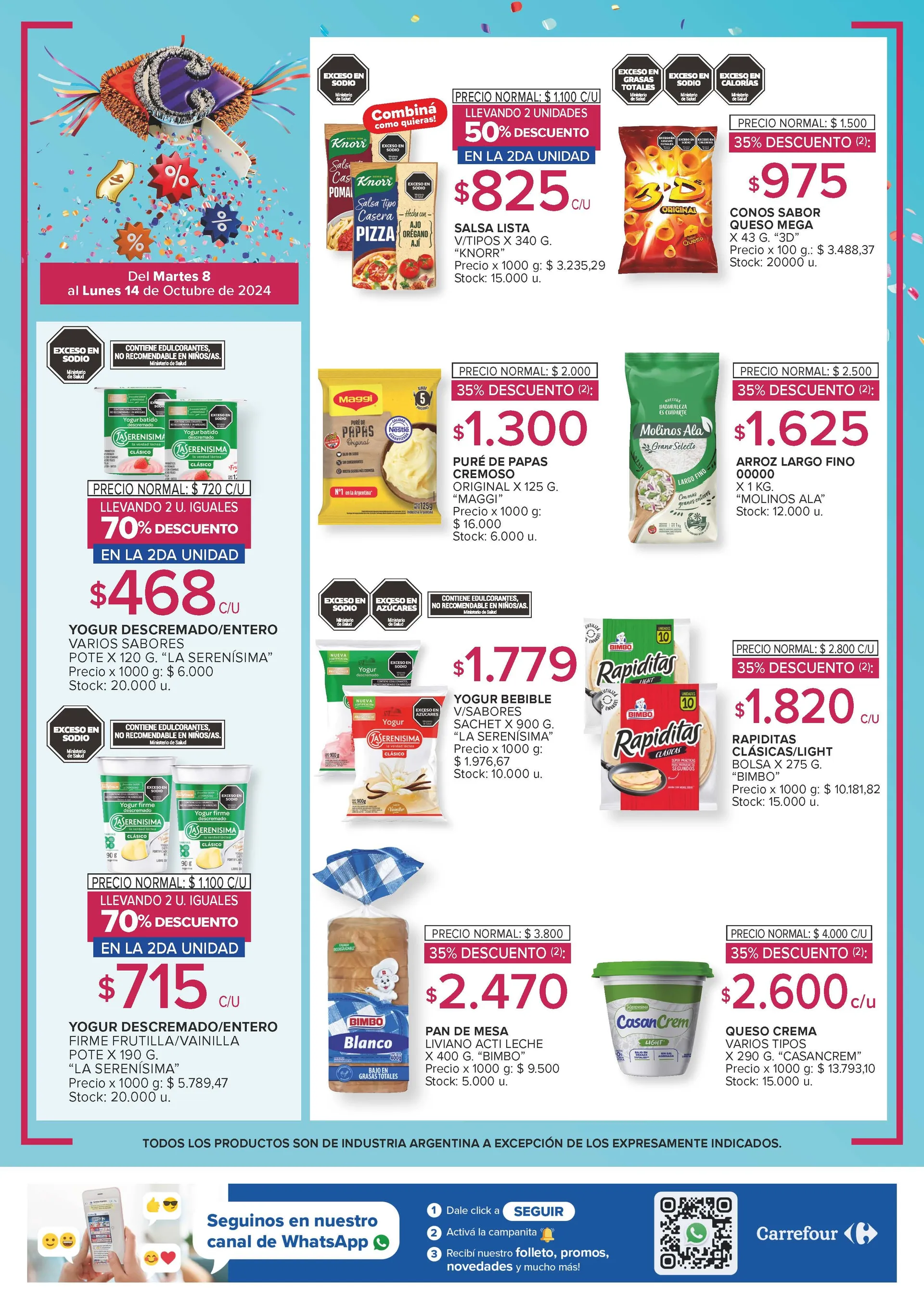 Ofertas de Carrefour Grandes ofertas 8 de octubre al 14 de octubre 2024 - Página 5 del catálogo