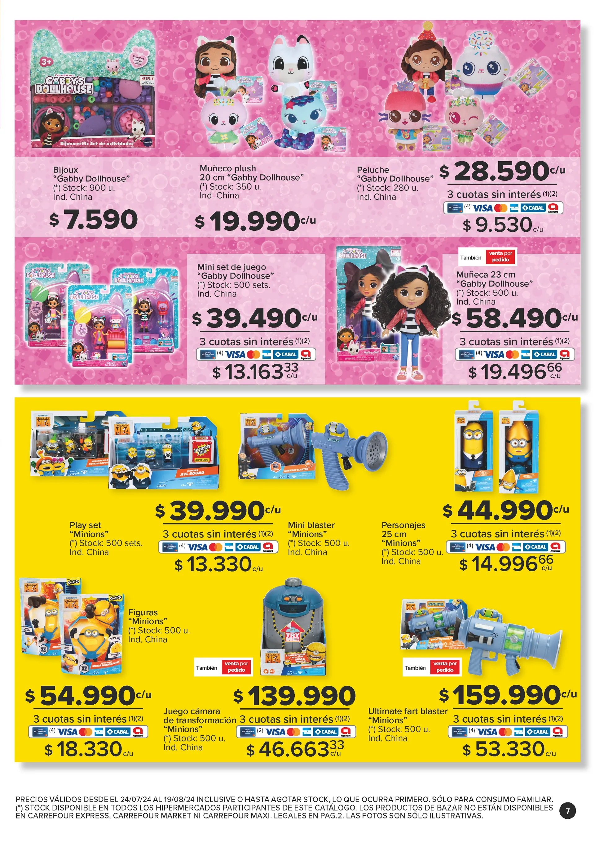 Ofertas de Carrefour Dia de la niñez Hiper 24 de julio al 19 de agosto 2024 - Página 7 del catálogo