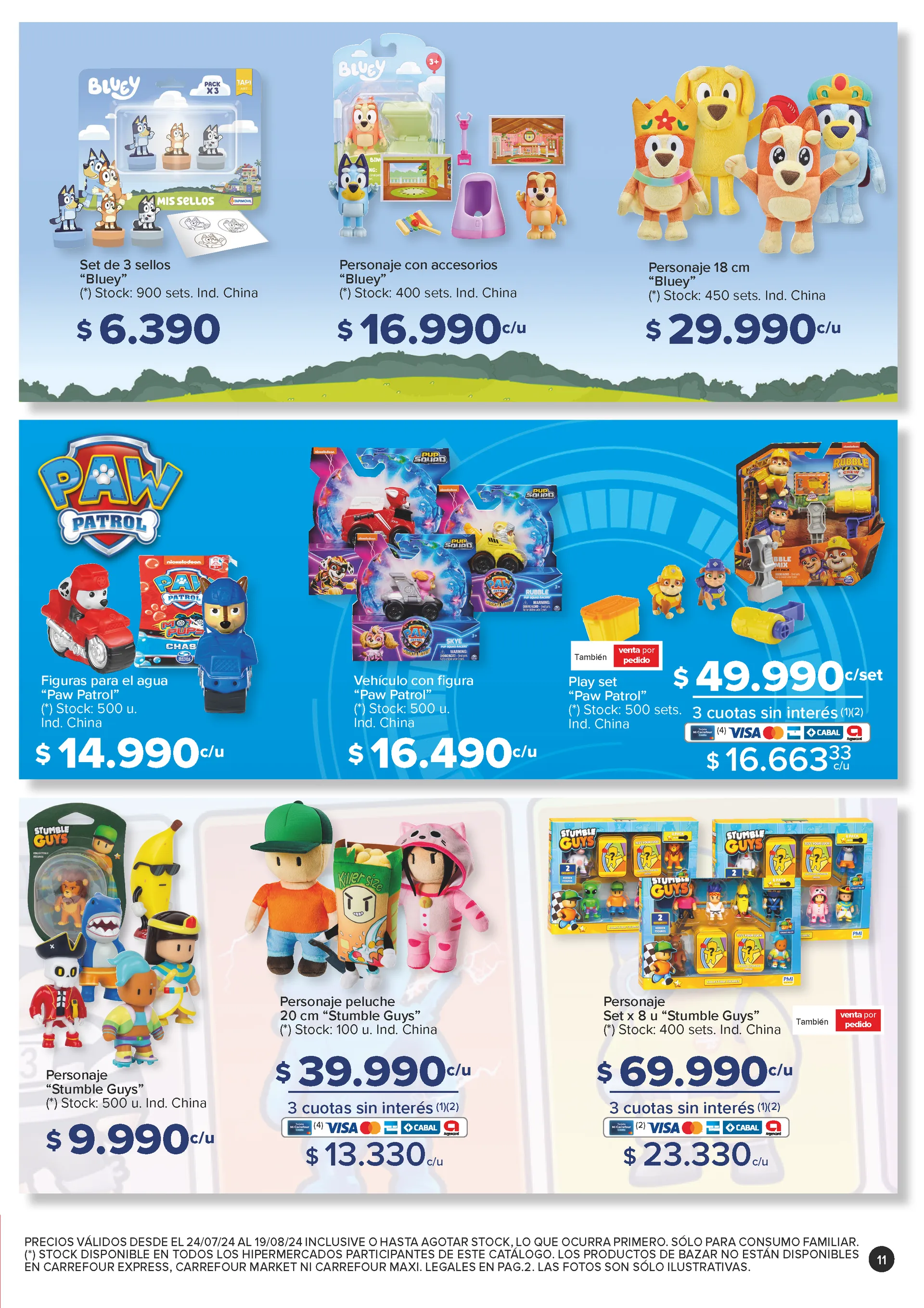 Ofertas de Carrefour Dia de la niñez Hiper 24 de julio al 19 de agosto 2024 - Página 11 del catálogo