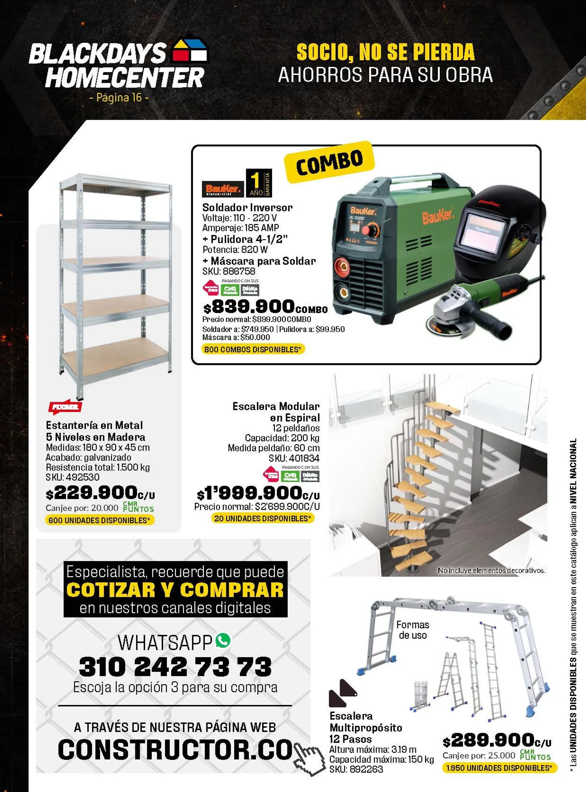 Catalogo de Homecenter BlackFriday 25 de octubre al 4 de diciembre 2024 - Pag 15