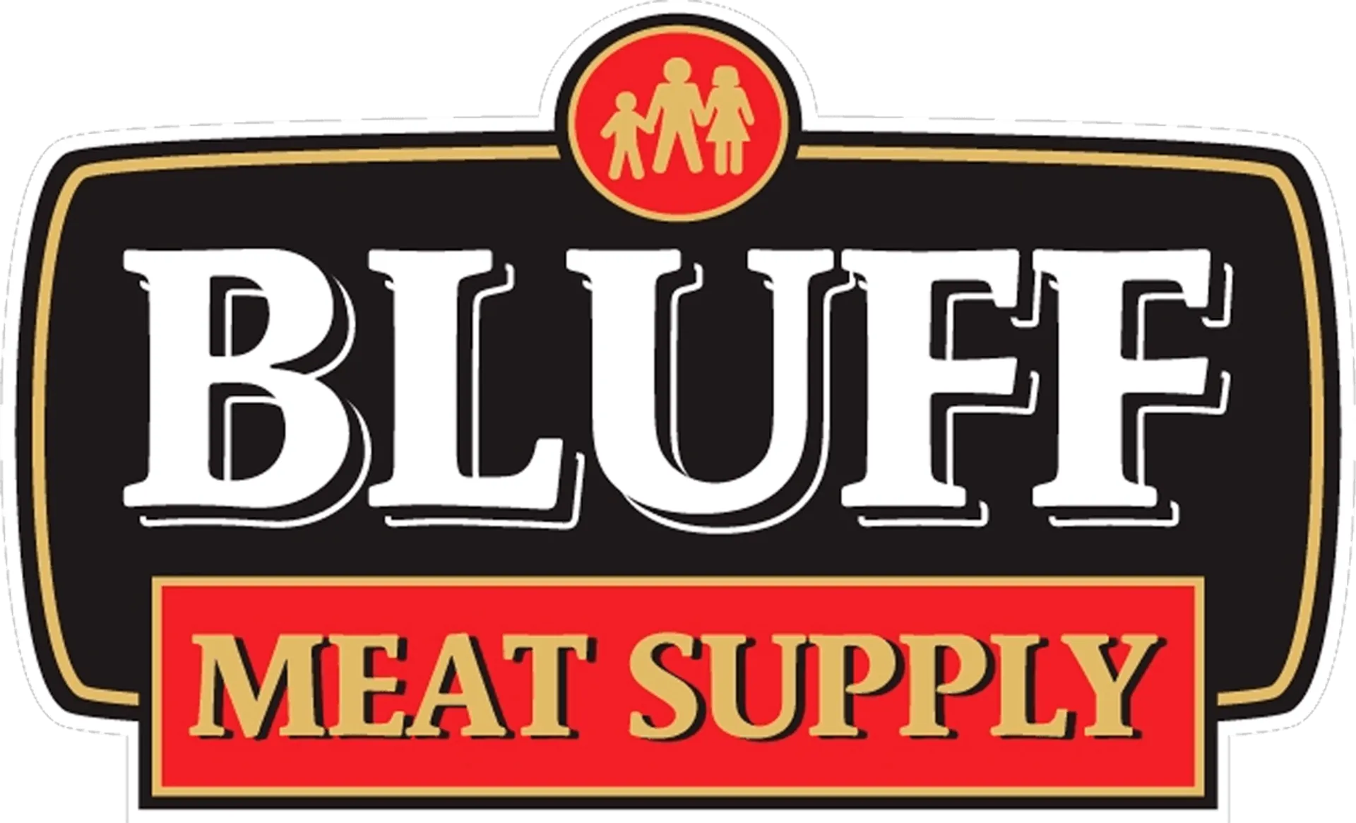 BLUFF MEAT SUPPLY logo