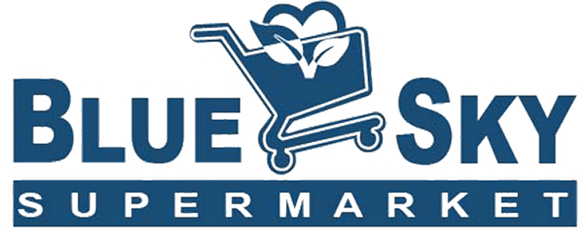 BLUE SKY SUPERMARKET logo