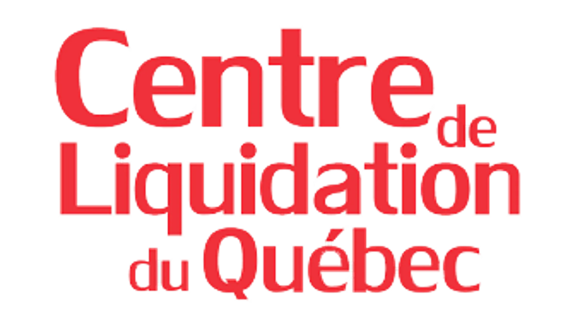 CENTRE DE LIQUIDATION DU QUÉBEC logo de circulaires