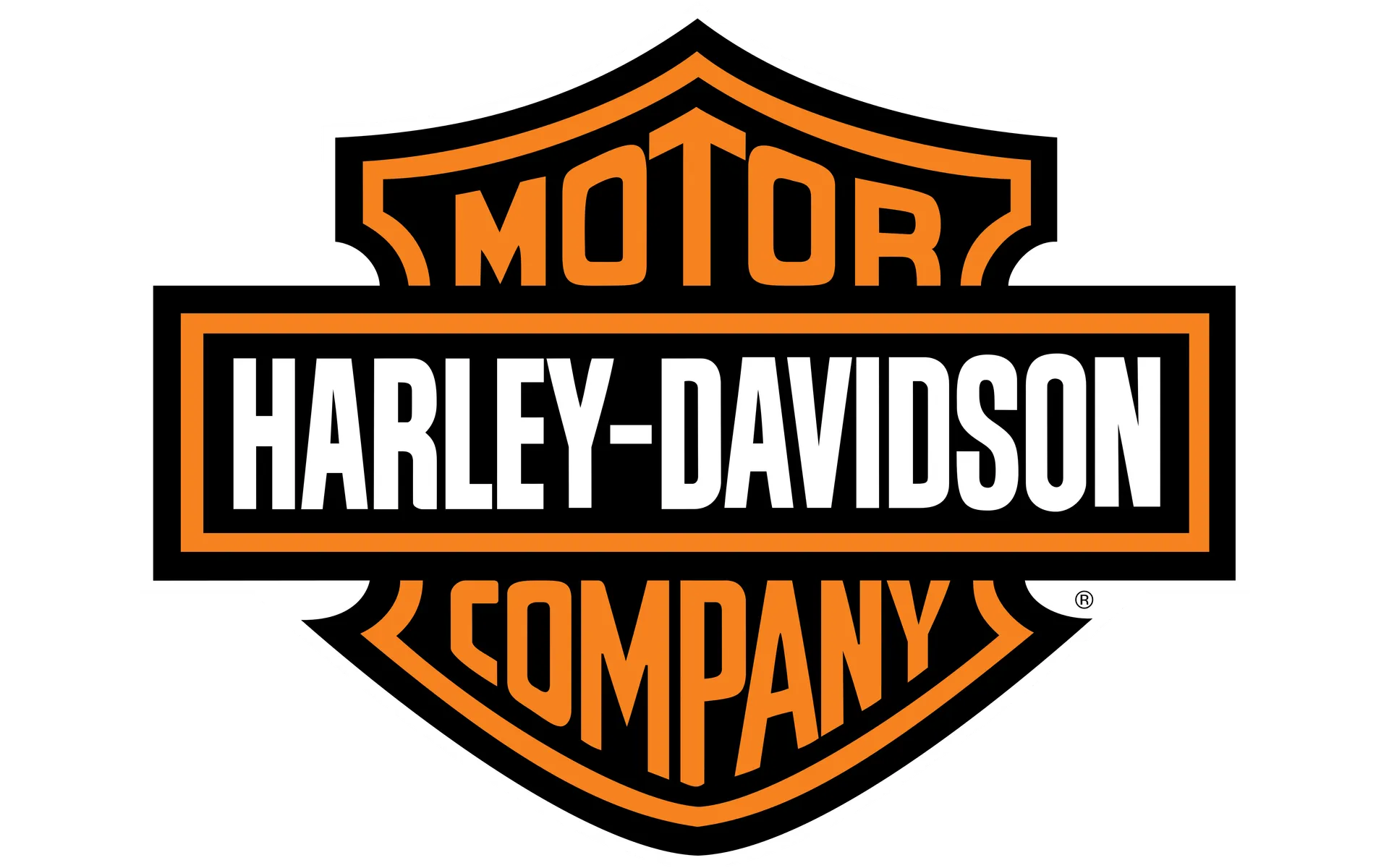 HARLEY DAVIDSON logo de circulaire