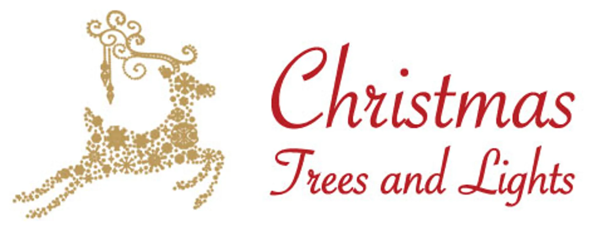 CHRISTMAS TREES & LIGHTS logo