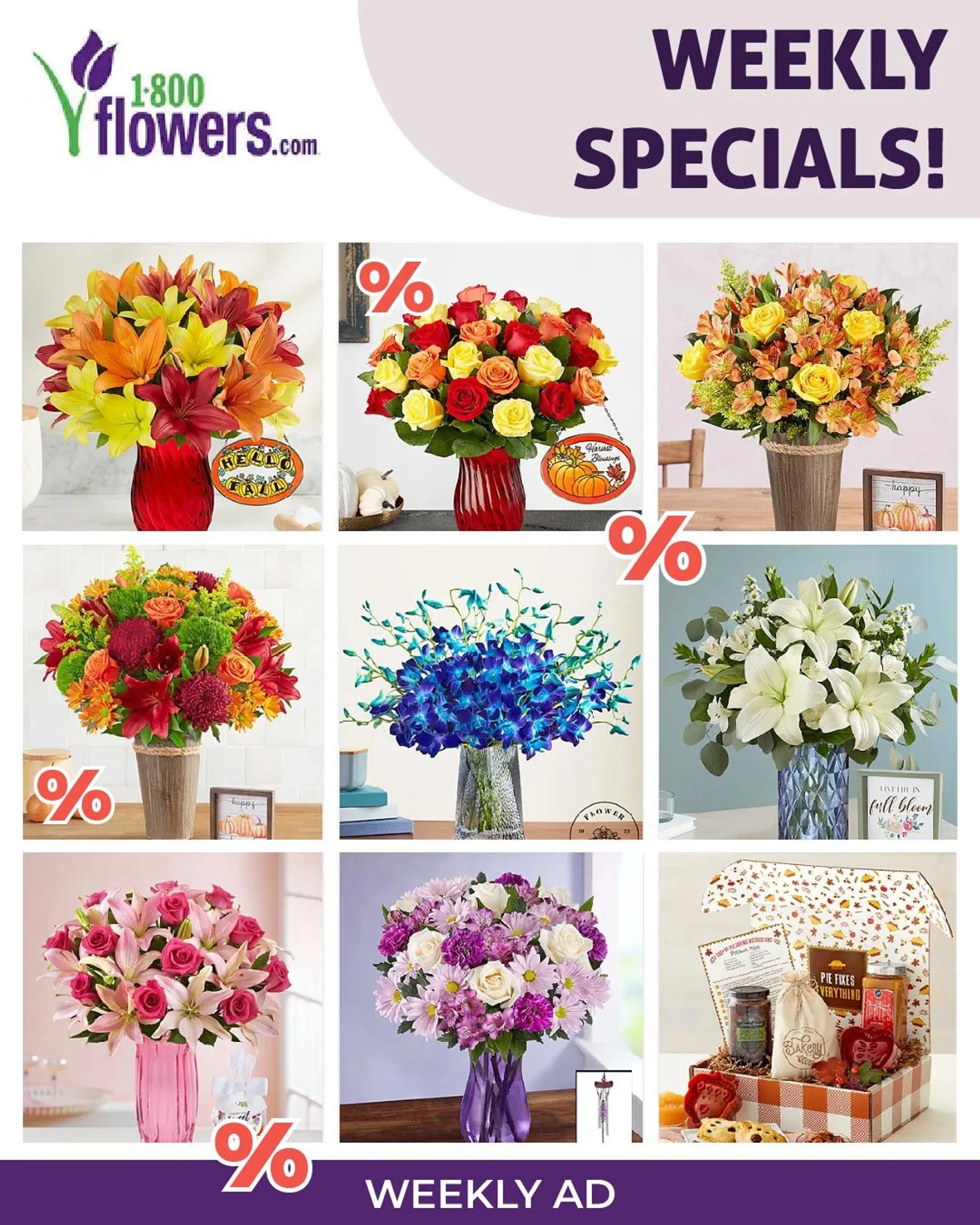 Weekly ad 1-800 Flowers from April 26 to May 1 2024 - Page 1