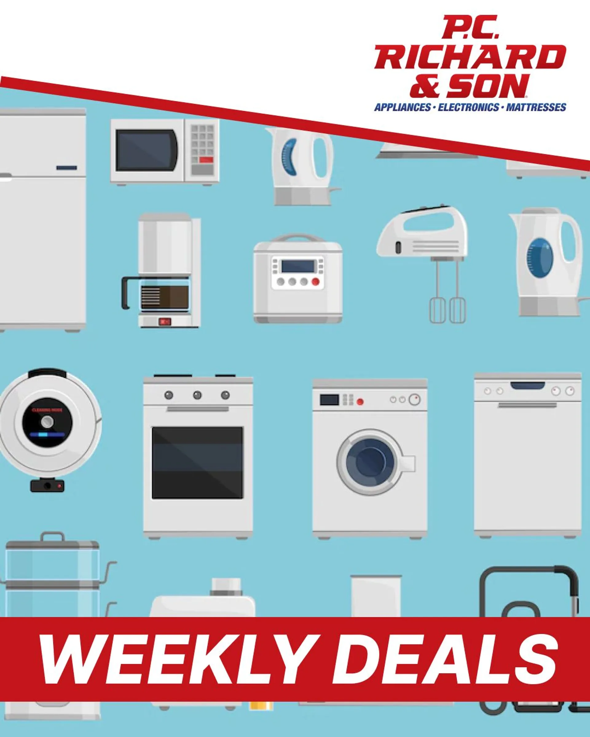 Weekly ad P.C. Richard & Son - Weekly Appliance Deals from January 15 to January 20 2023 - Page 1
