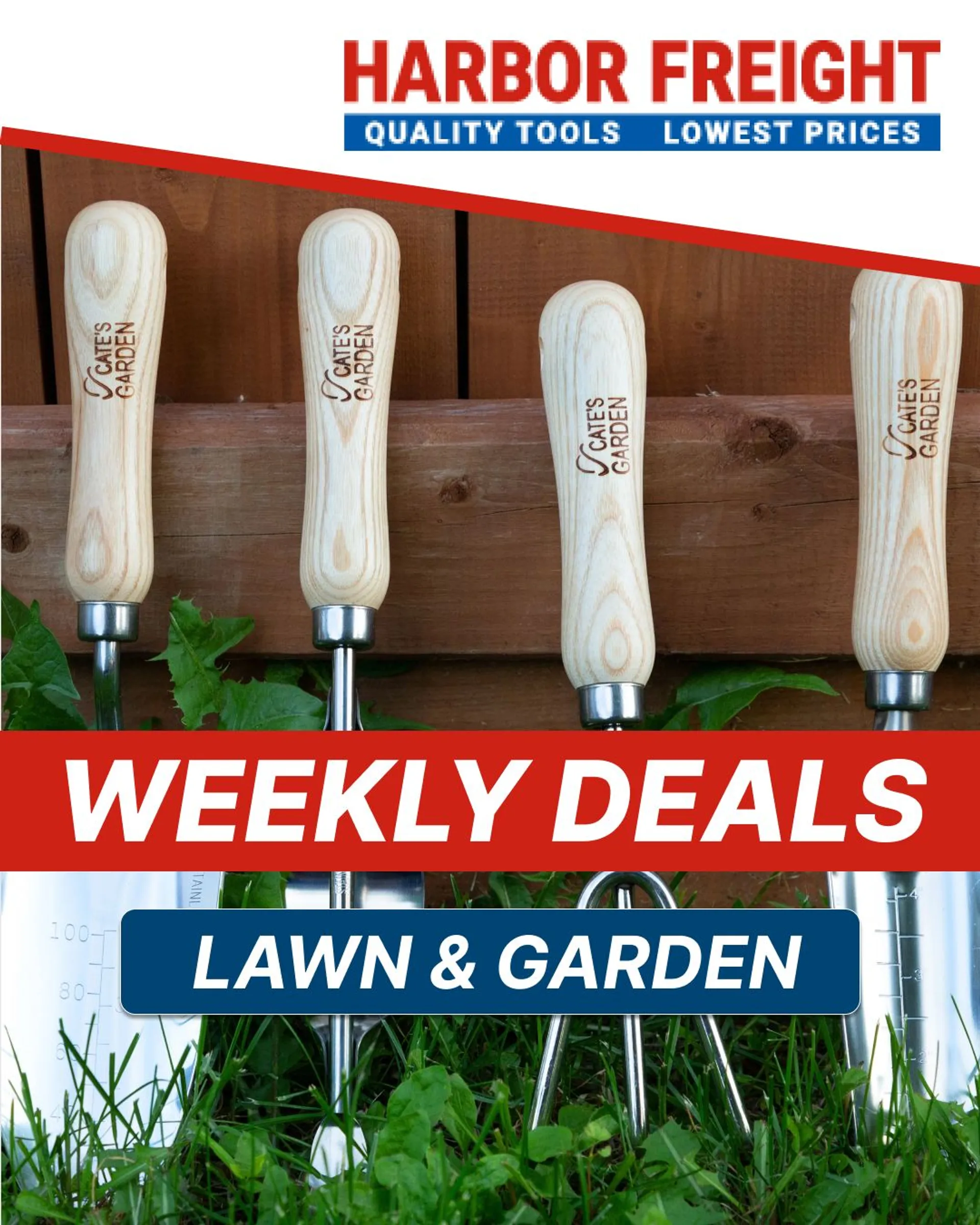 Weekly ad Harbor Freight - Deals on Garden & Lawn from February 5 to February 10 2023 - Page 1