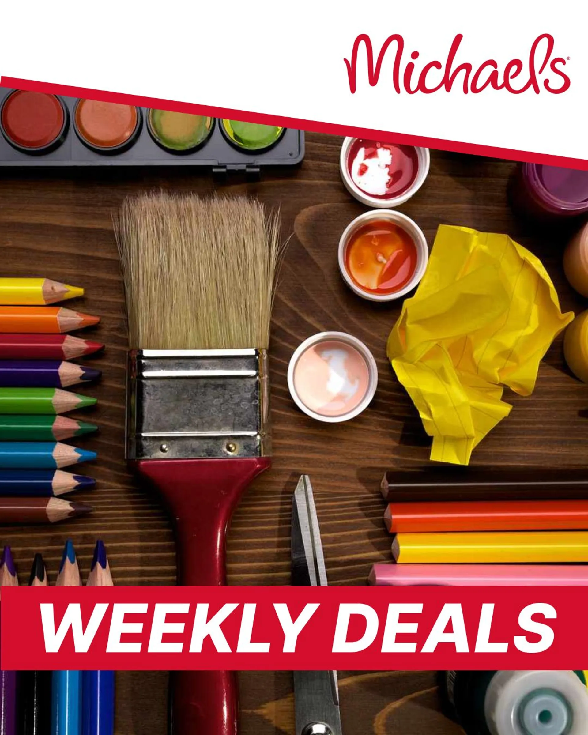 Weekly ad Michaels - Deals and Clearance products from March 29 to April 3 2023 - Page 1