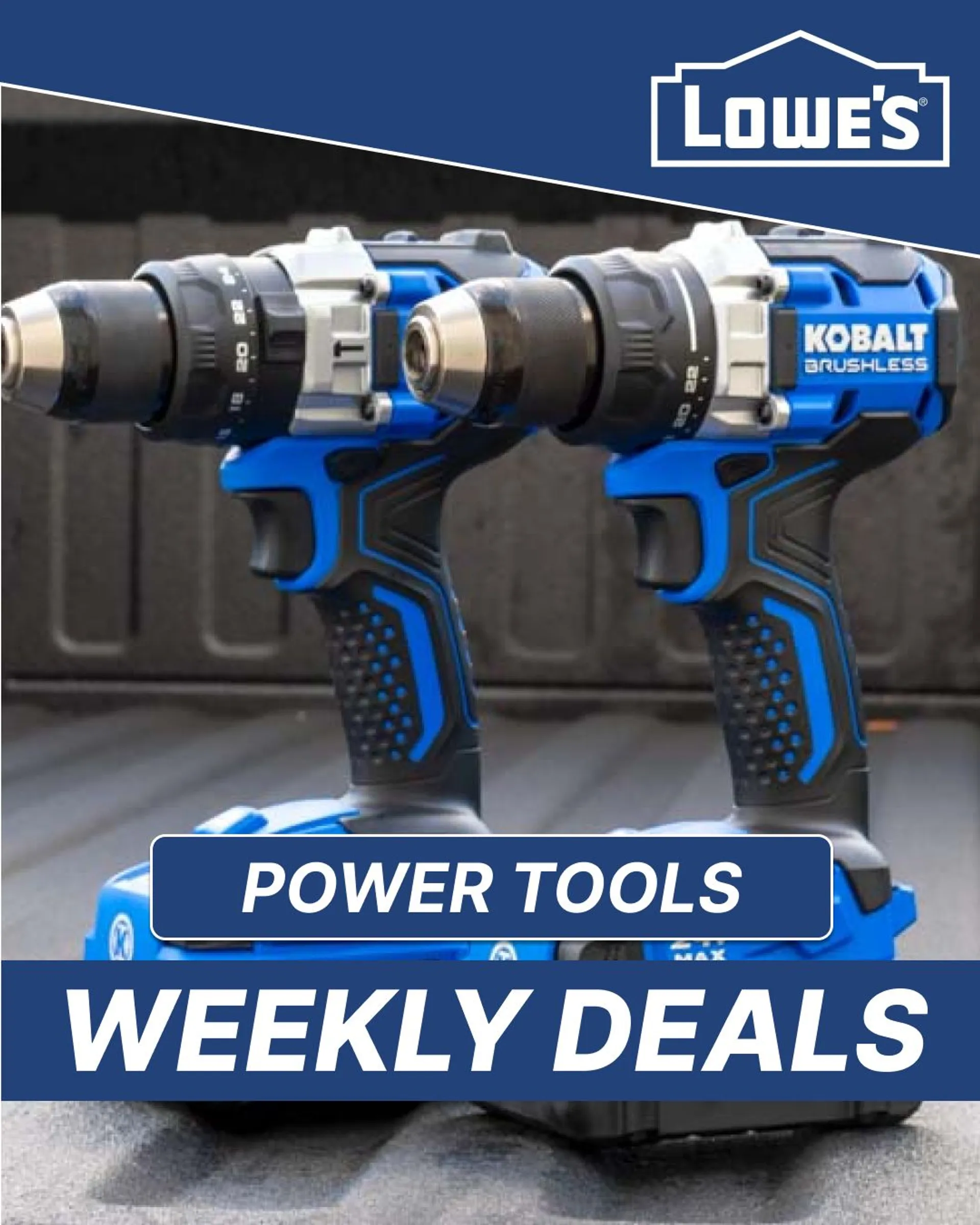 Weekly ad Lowe's - Power tool deals & bargains from January 29 to February 3 2023 - Page 1