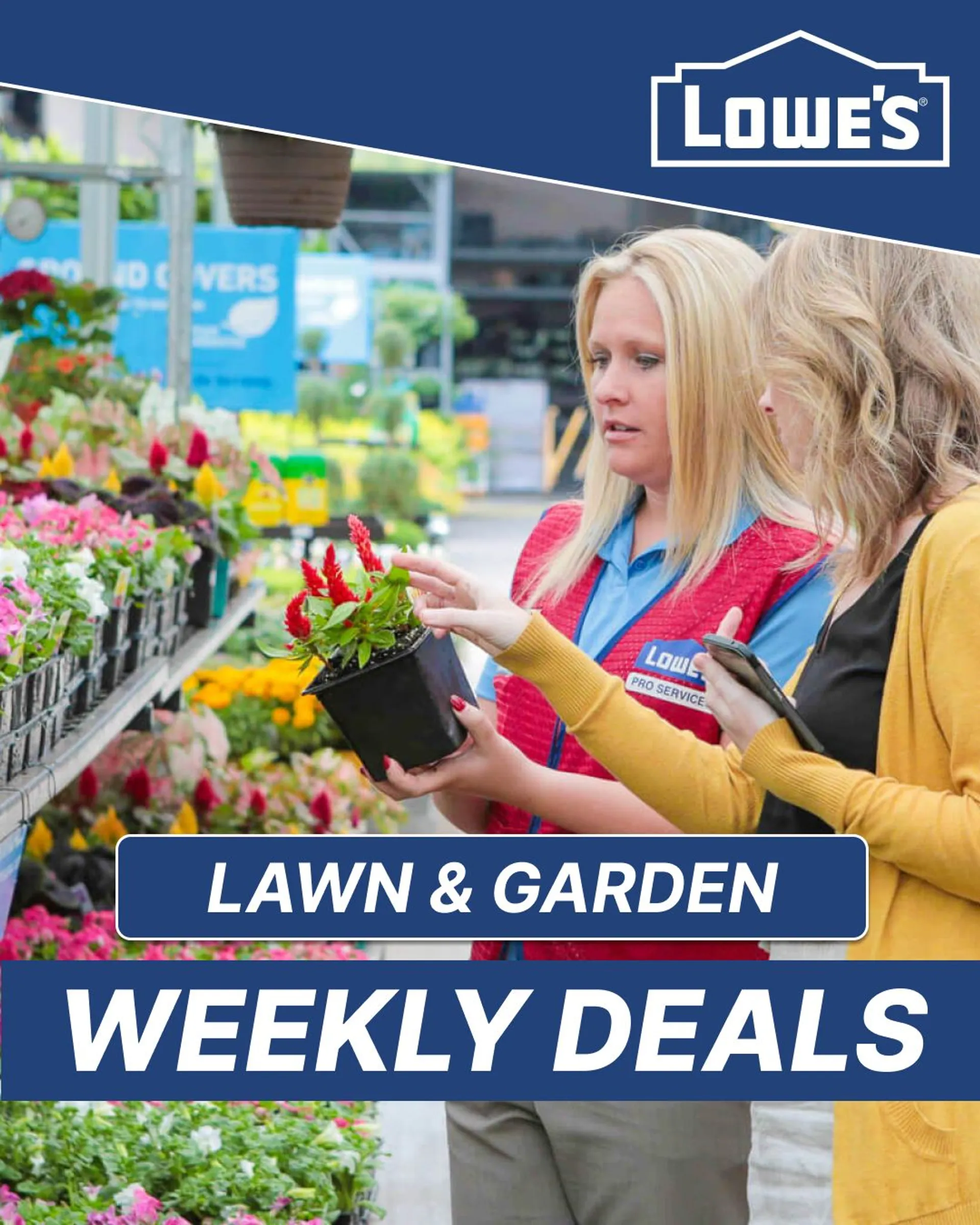 Lowe's - Lawn & garden deals 