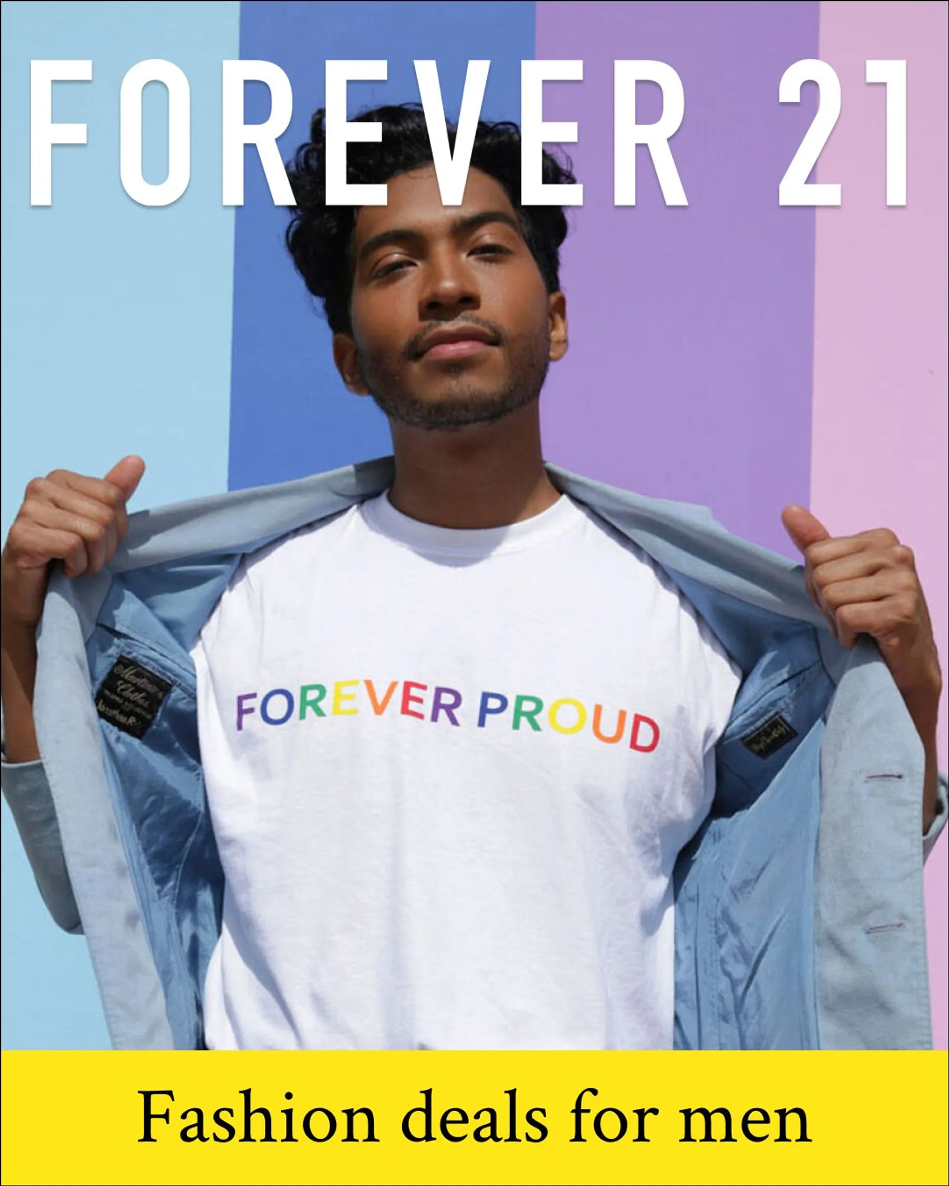 Weekly ad Forever 21 - Fashion deals for men from April 24 to April 29 2024 - Page 1