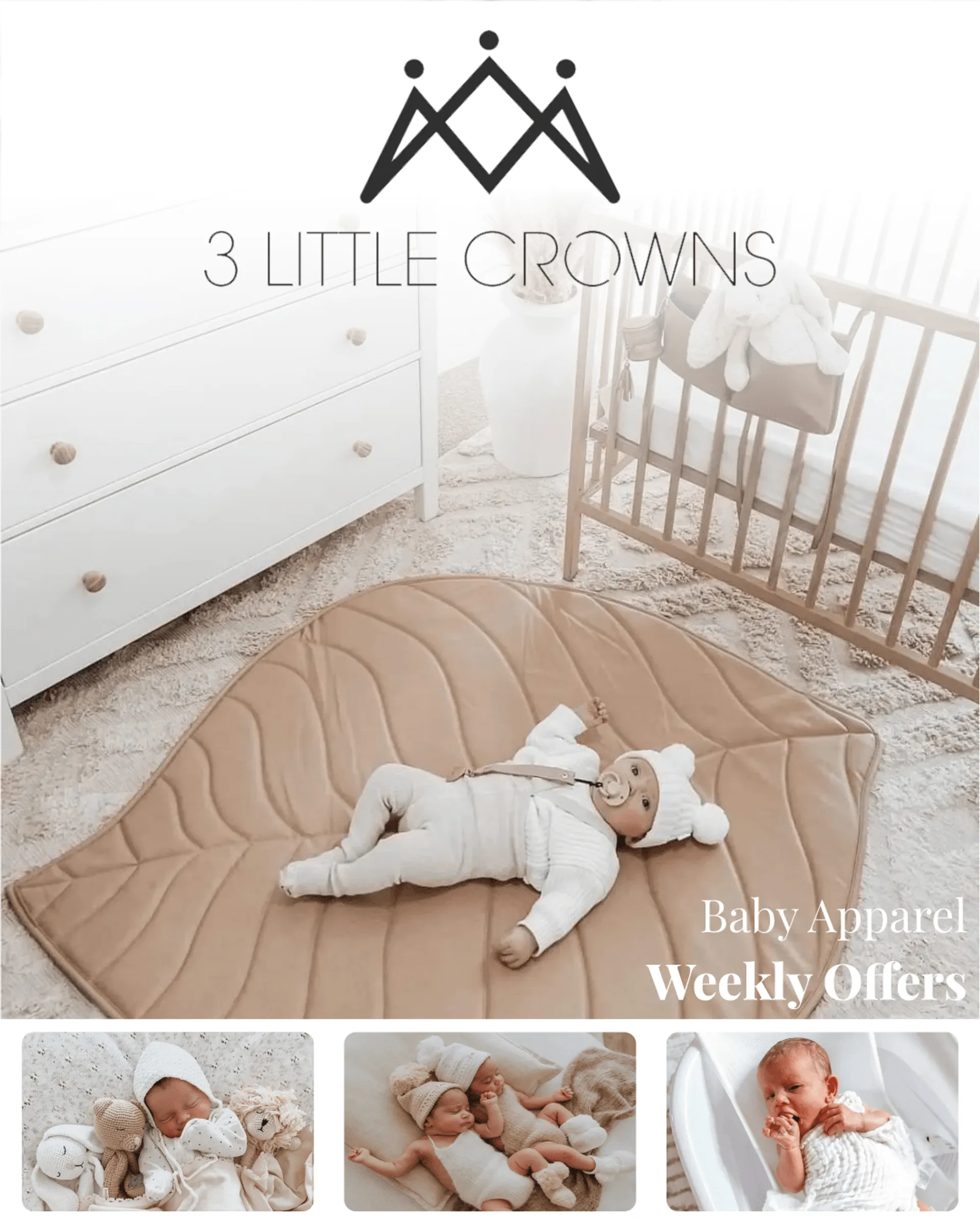 3 Little Crowns - Kids - 7 May 12 May 2024