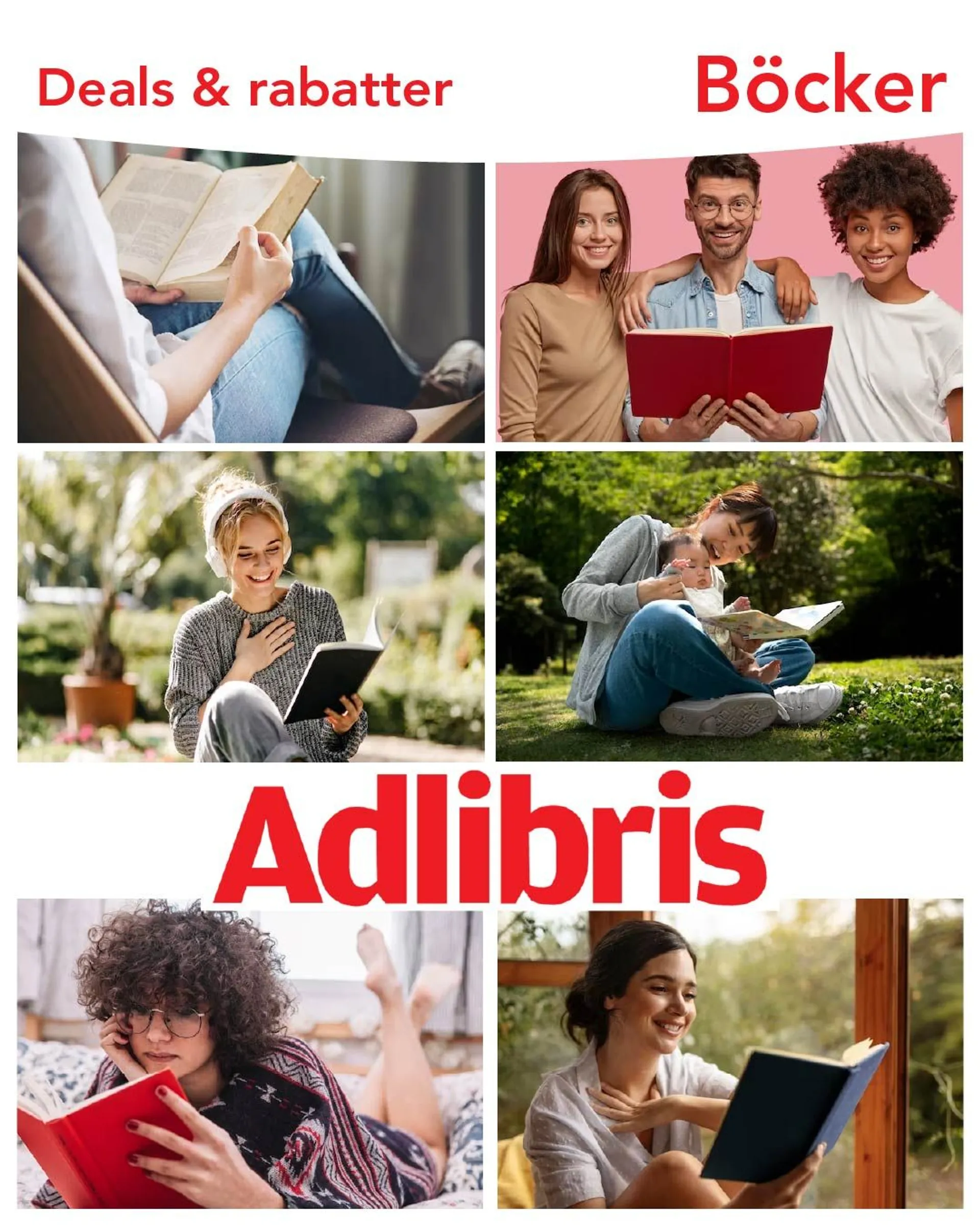 Adlibris - Böcker från 27 mars till 1 april 2024 - Reklamblad sidor 1