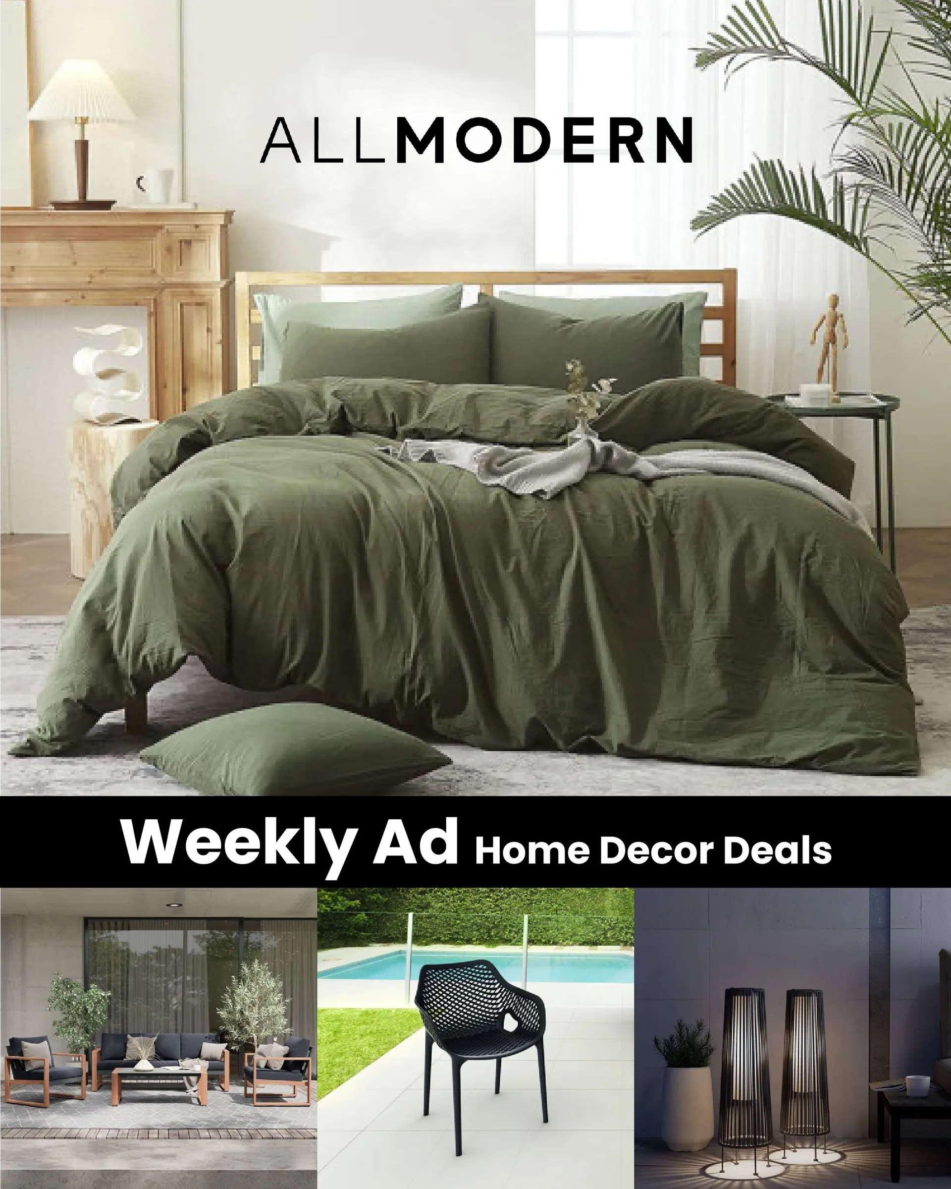 Weekly ad AllModern Home Decor Deals from June 9 to June 14 2024 - Page 
