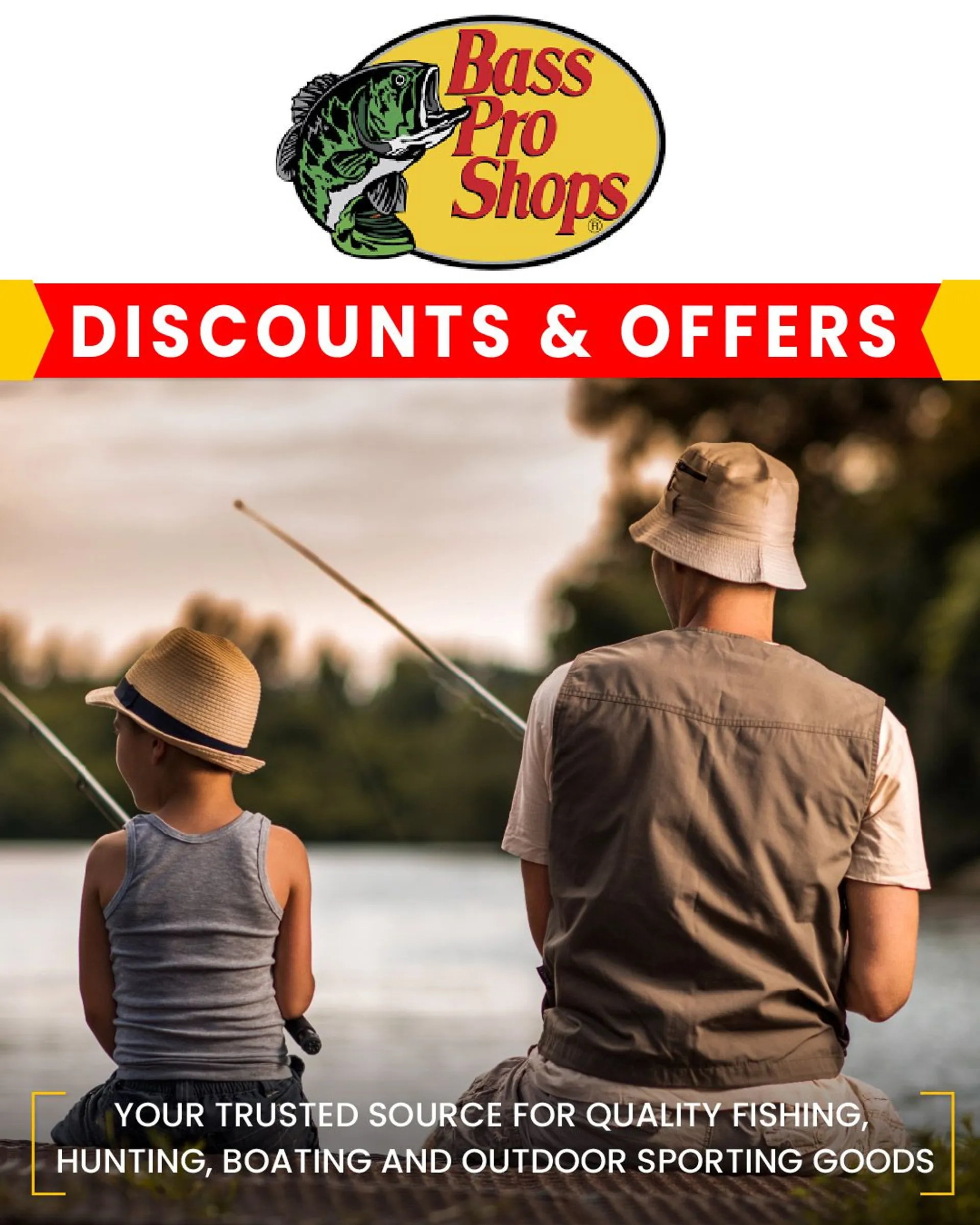 Weekly ad Bass Pro Shops - Sport & Recreationseparator from April 27 to May 2 2024 - Page 