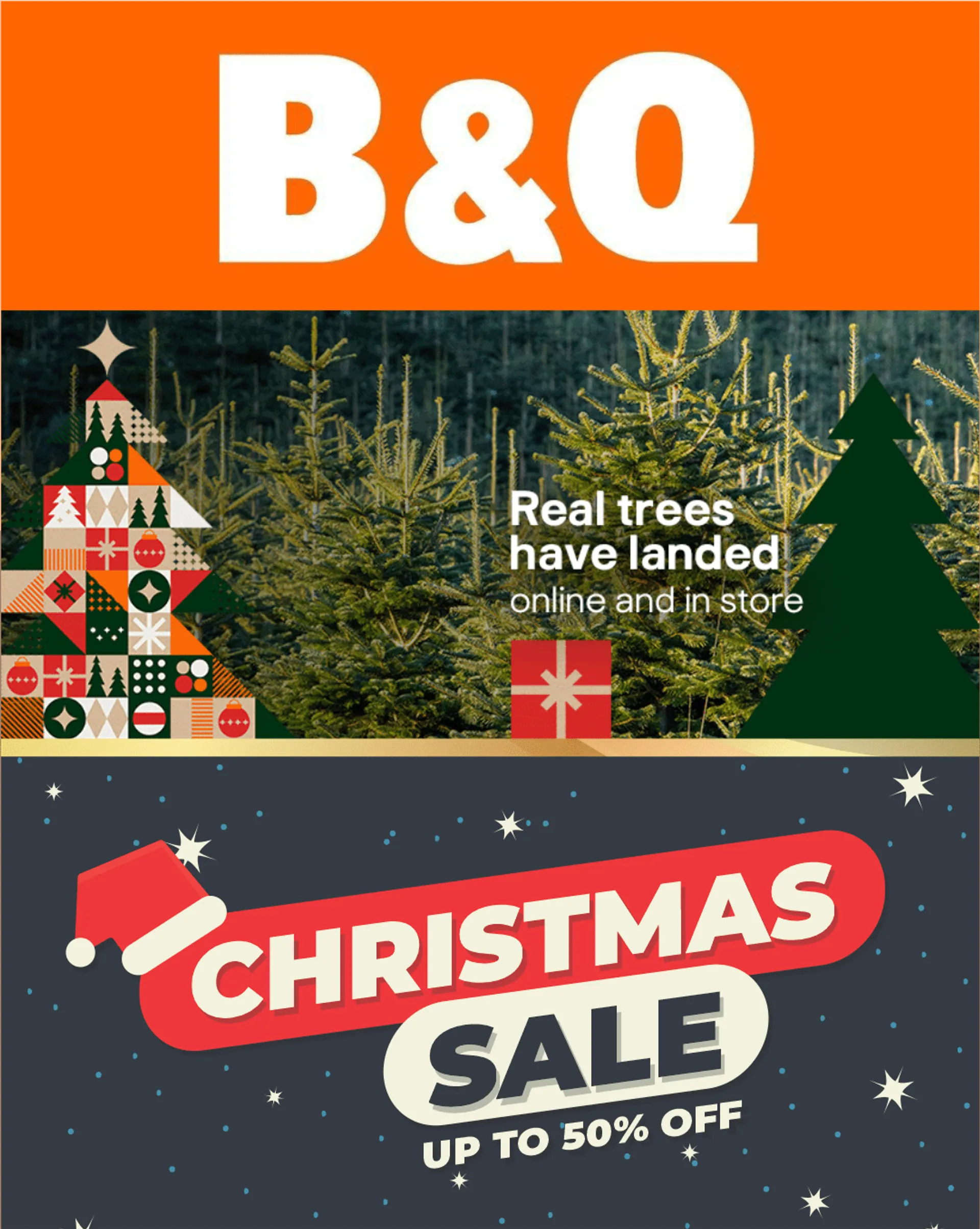 B&Q - Christmas sale - 1 December 6 December 2023