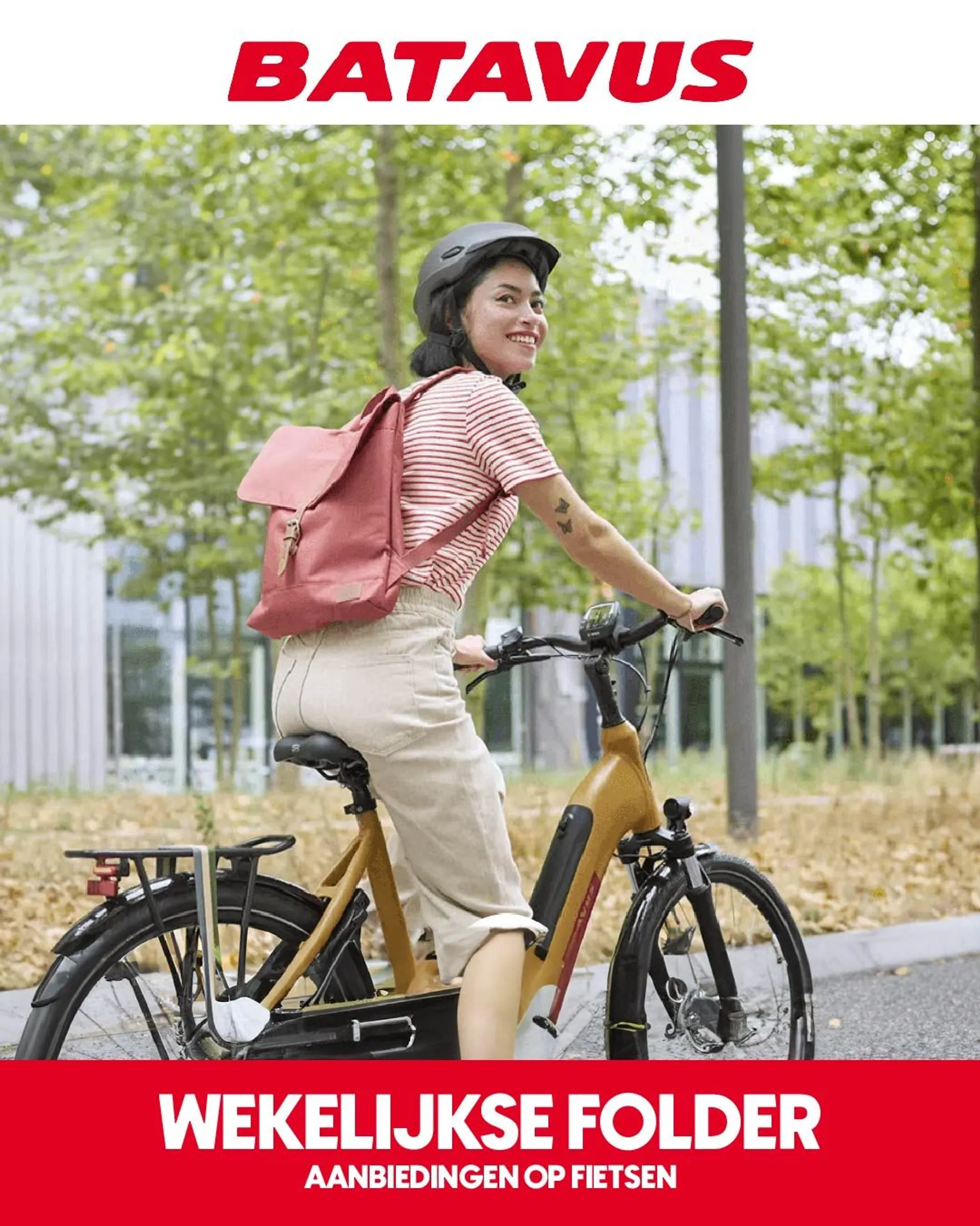 Aanbiedingen op fietsen van 26 april tot 1 mei 2024 - Folder pagina 1