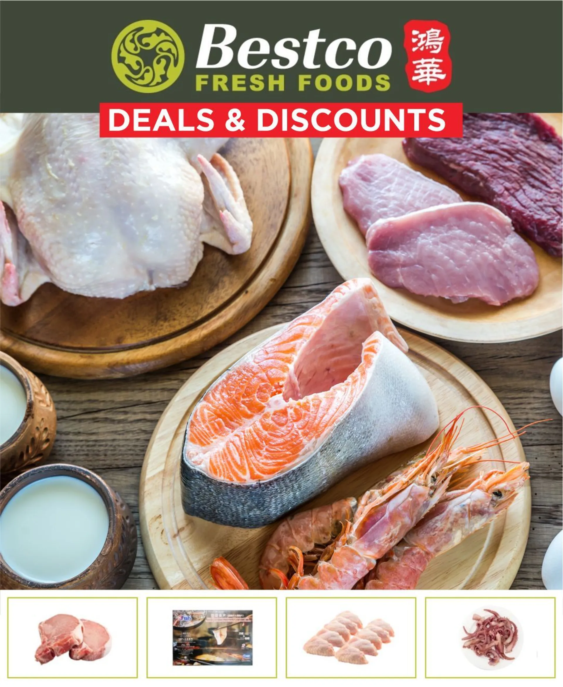 Offers on meat and fish. from April 24 to April 29 2024 - flyer page 