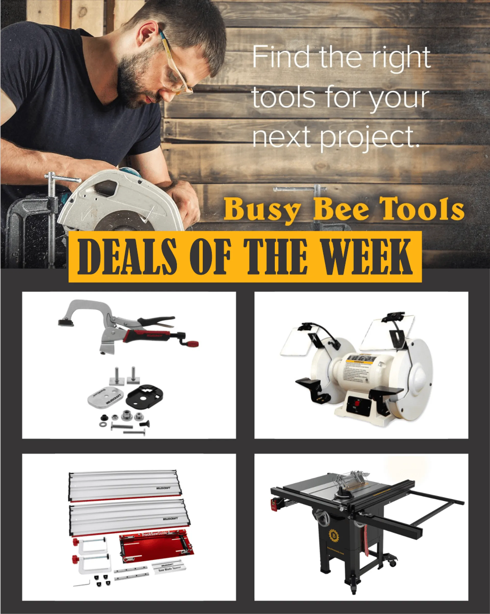Busy Bee Tools from February 22 to February 27 2024 - flyer page 