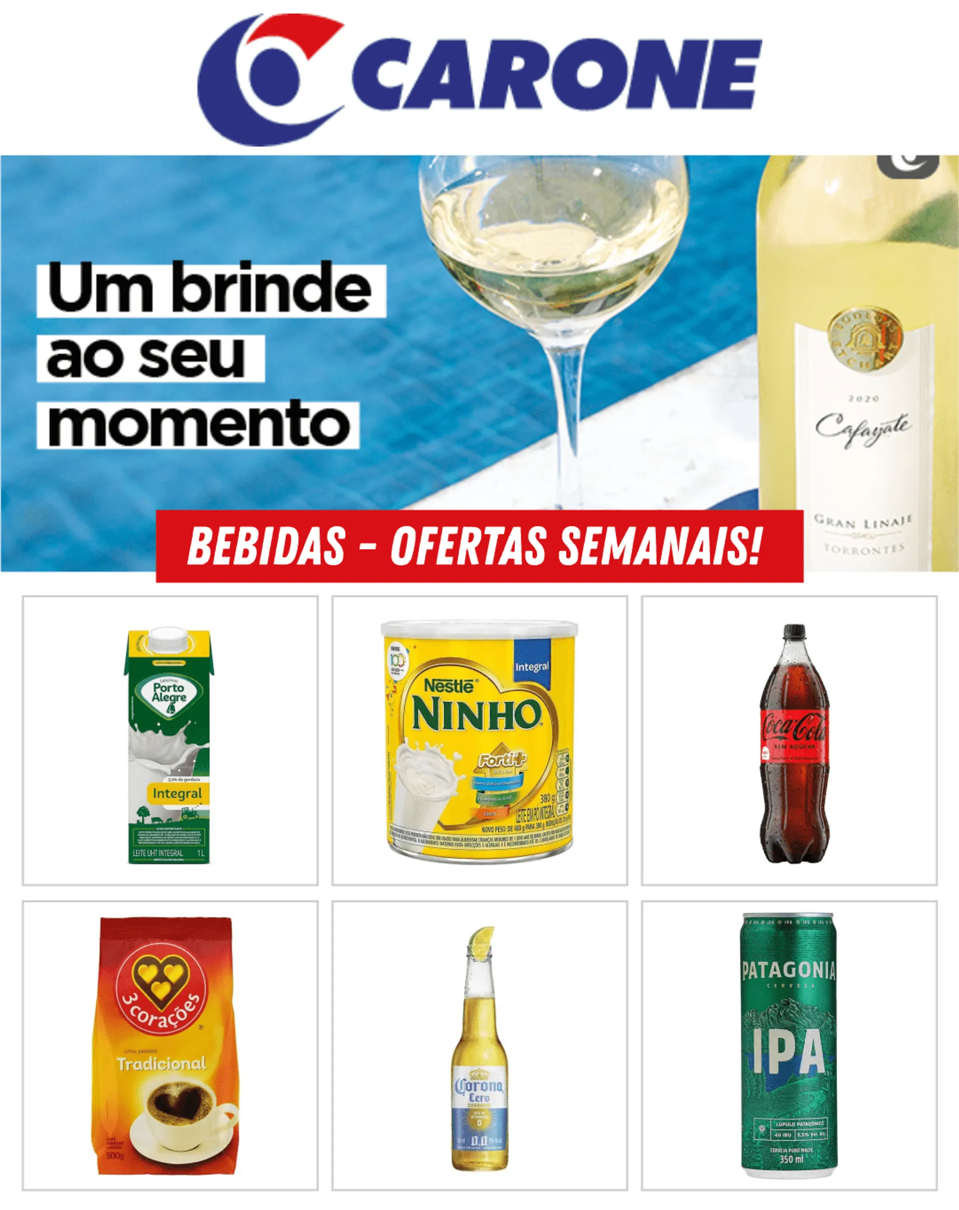 Encarte de Carone - Supermercado Bebidas 26 de fevereiro até 2 de março 2024 - Pagina 