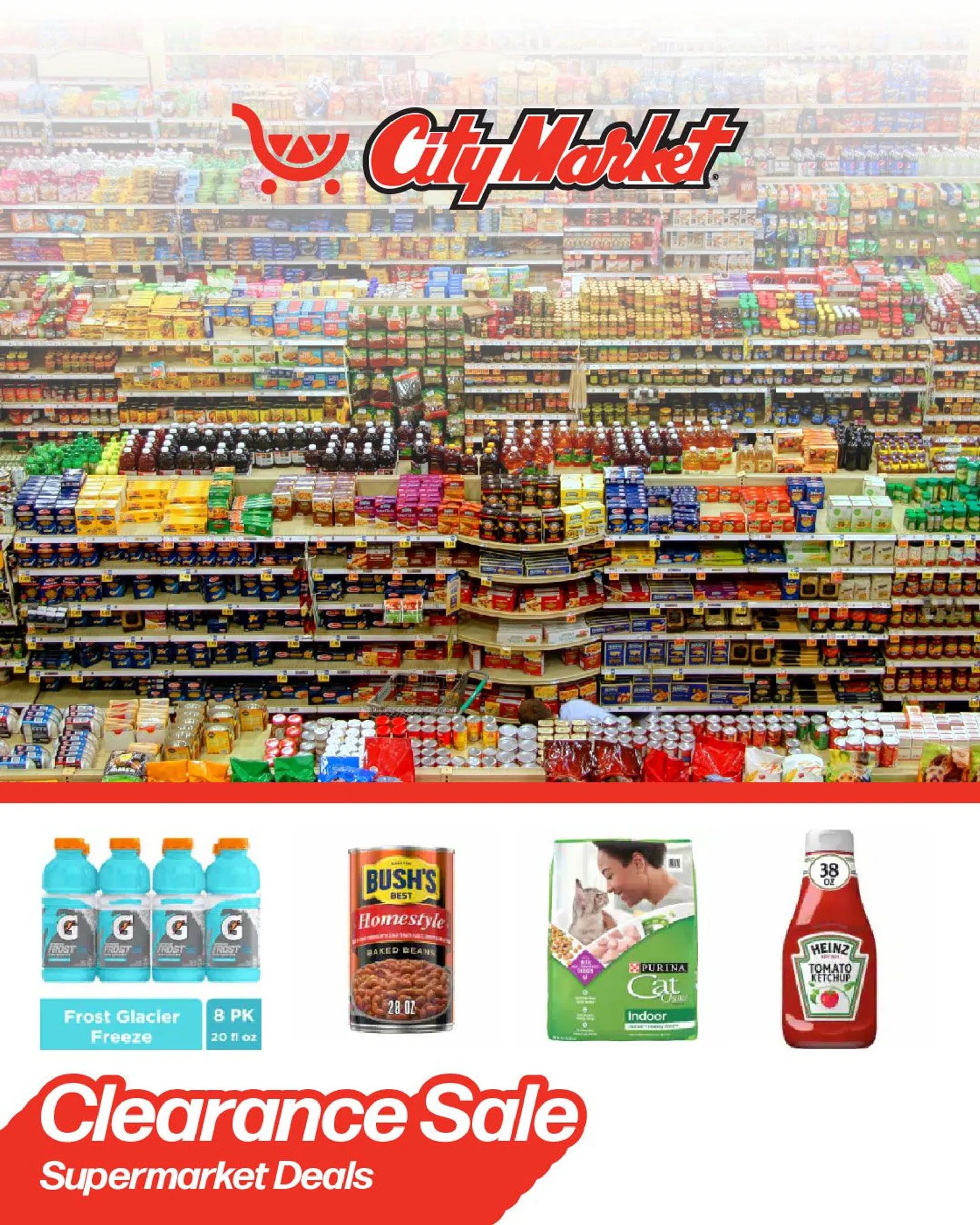 Weekly ad City Market Supermarket Deals from July 24 to July 29 2024 - Page 1