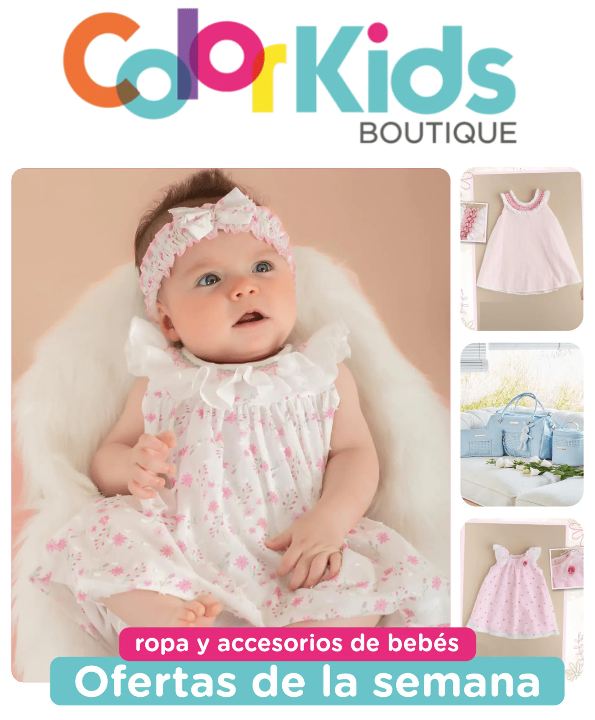 Catalogo de Ofertas en ropa y accesorios de bebés 22 de abril al 27 de abril 2024 - Pag 1