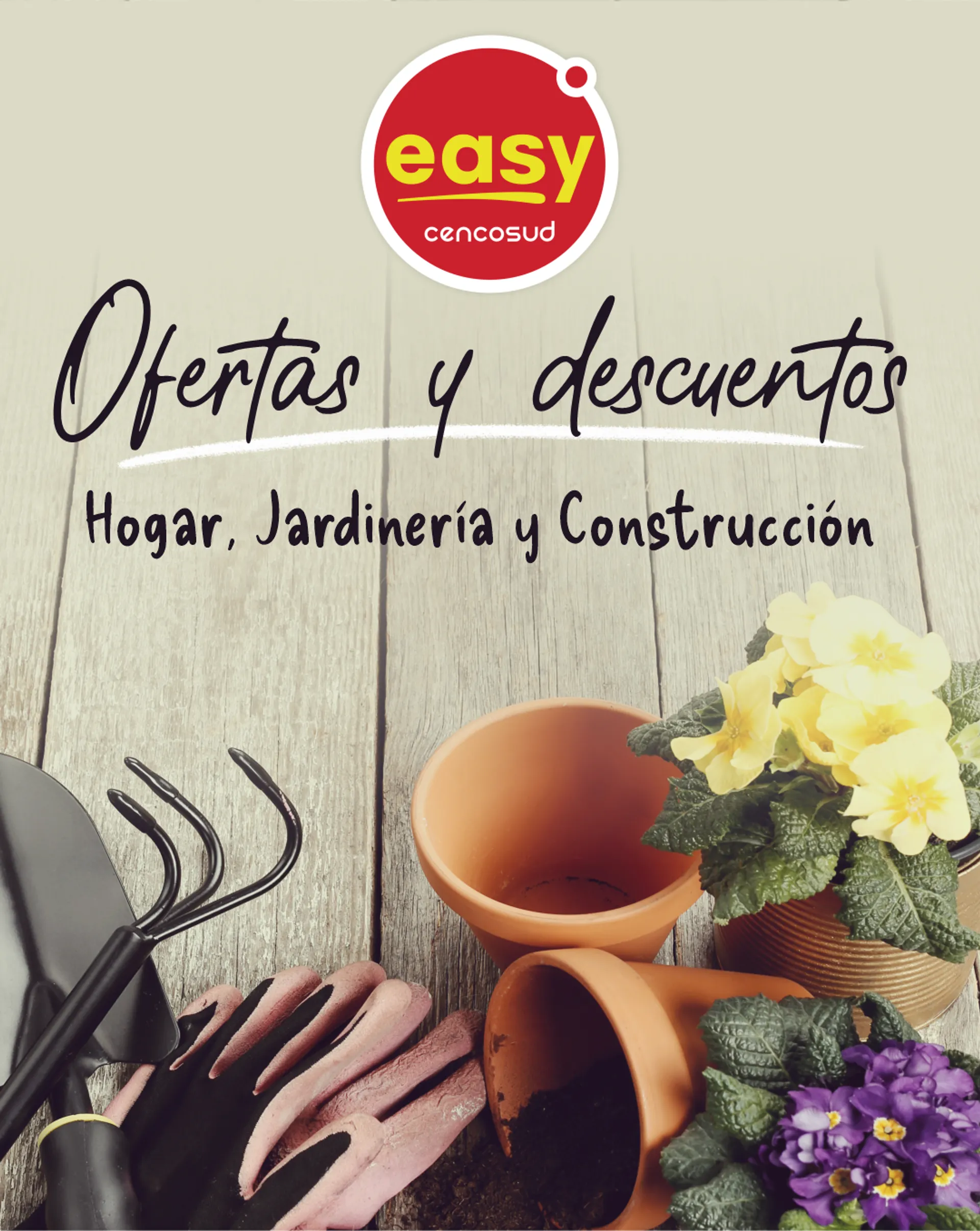 Catálogo de Easy - Hogar, Jardinería y Construcción 20 de abril al 25 de abril 2023 - Página 1