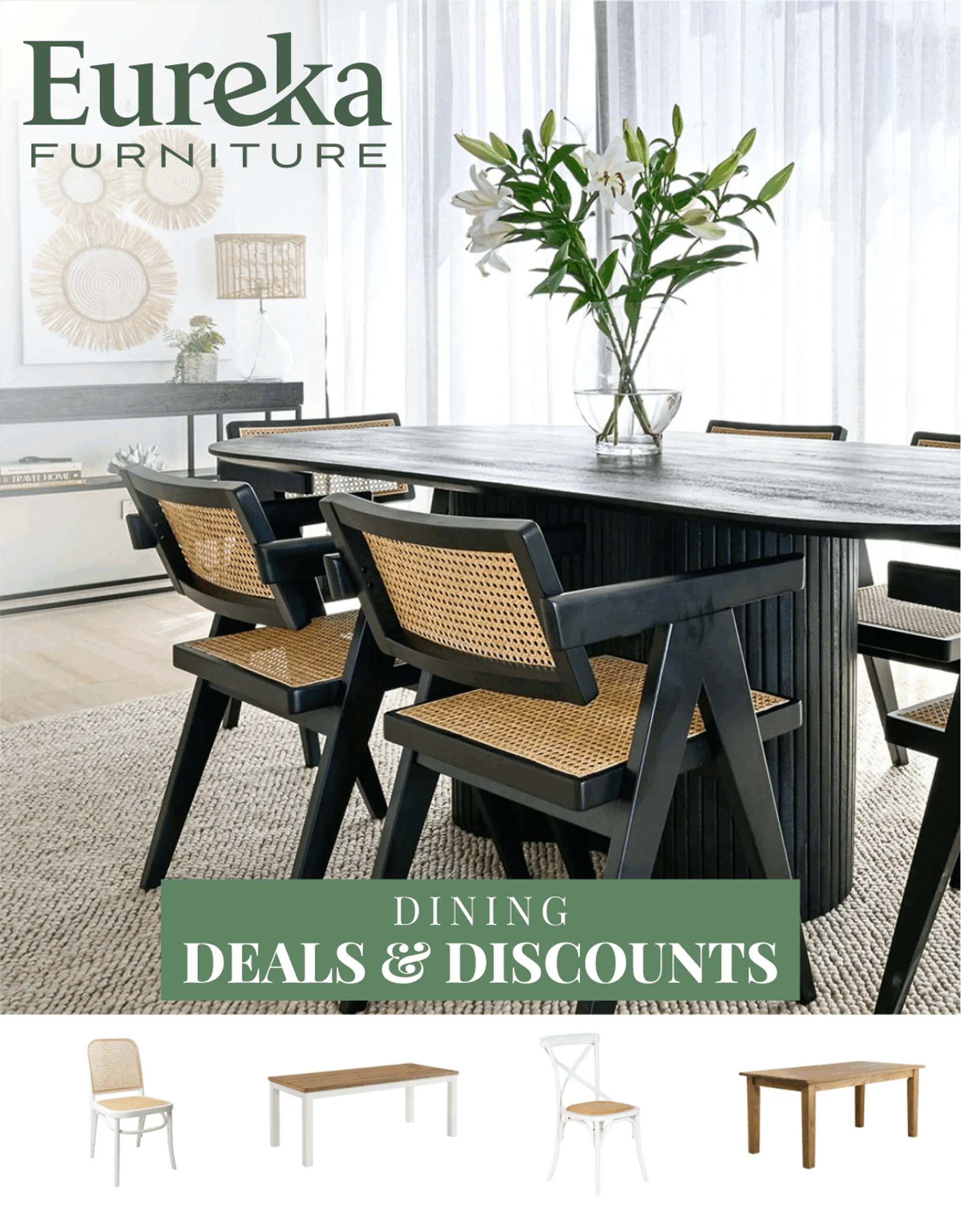 Eureka Street Furniture - Dining Room - Catalogue valid from 27 April to 2 May 2024 - page 1