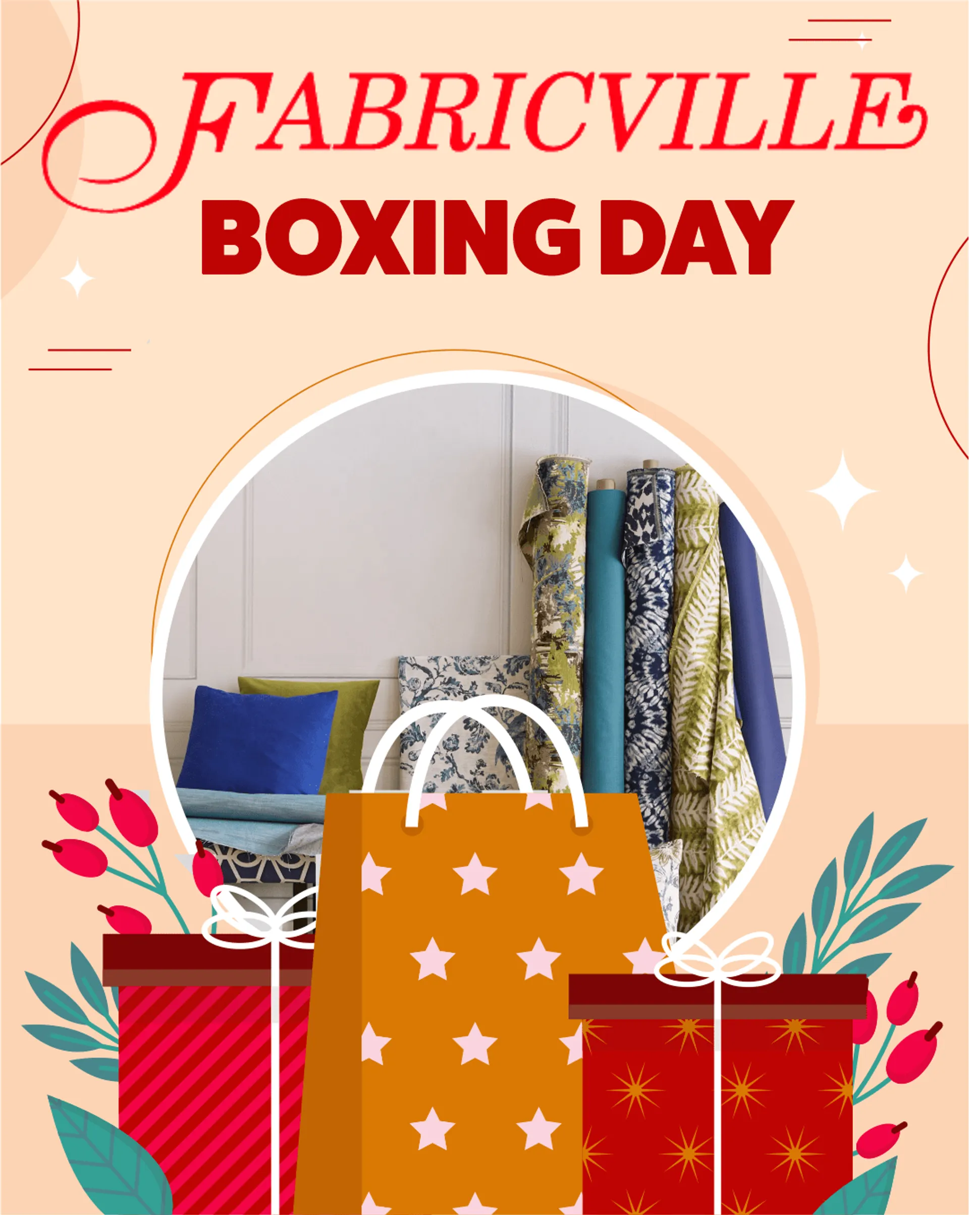 Fabricville - Boxing Day from December 25 to December 30 2023 - flyer page 1