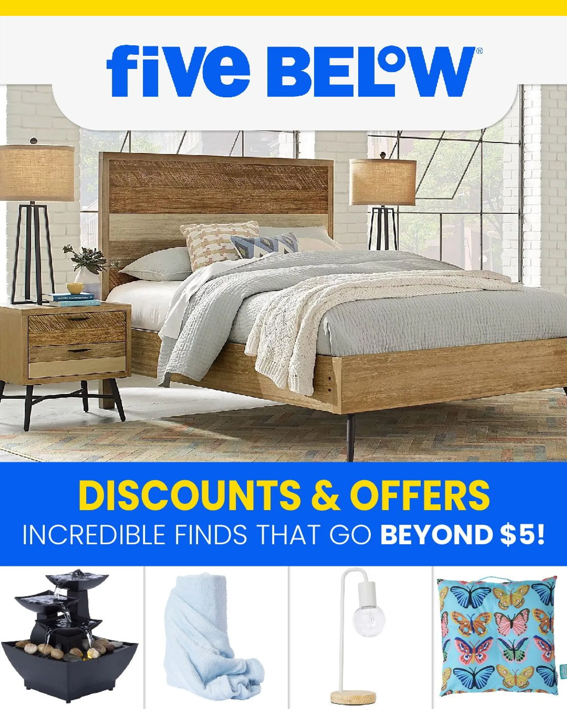 Weekly ad Bedroom decoration and organization deals from April 30 to May 5 2024 - Page 1