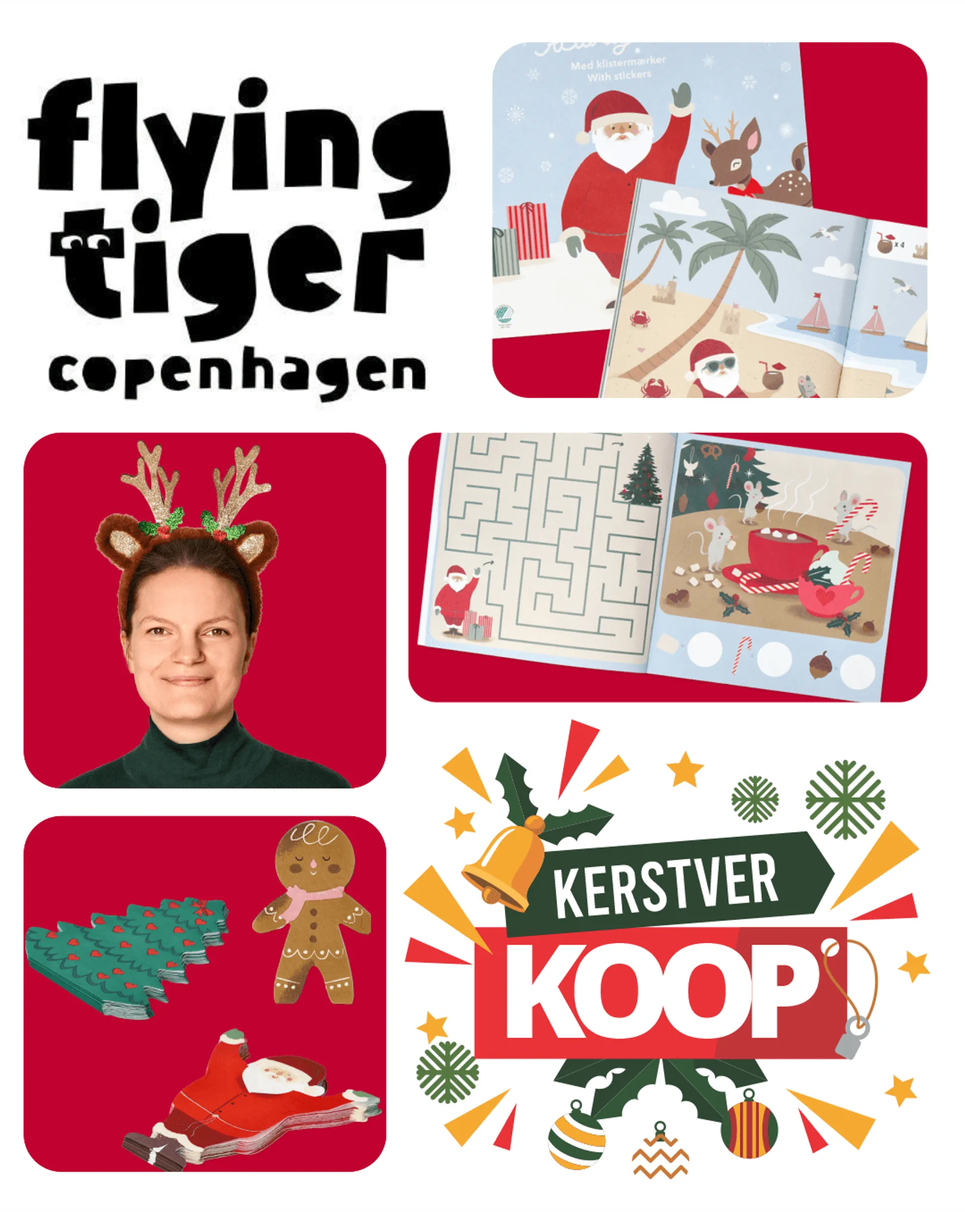 Flying Tiger Copenhagen - Kerst sale van 7 januari tot 12 januari 2024 - Folder pagina 