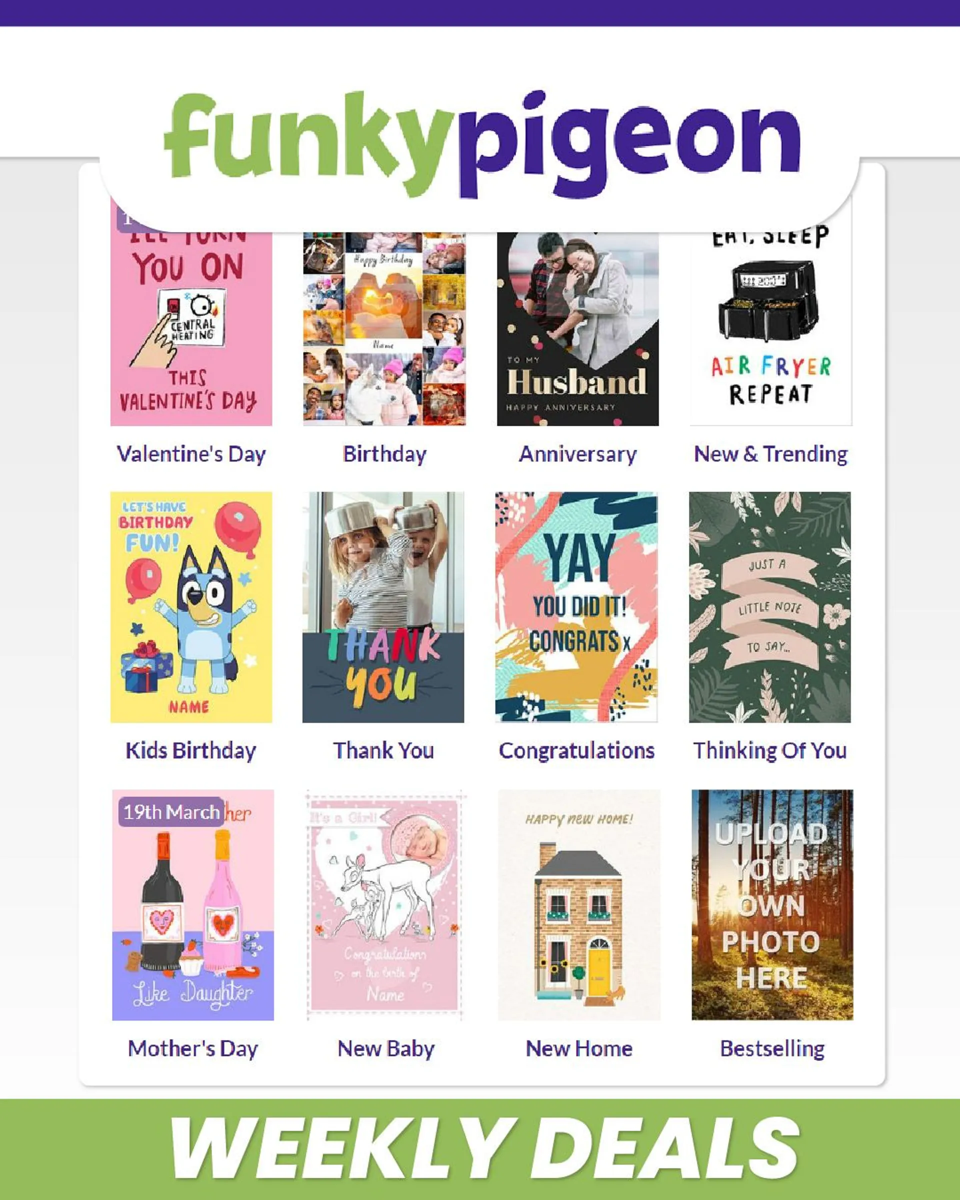 Funky Pigeon - Gifts & Cards