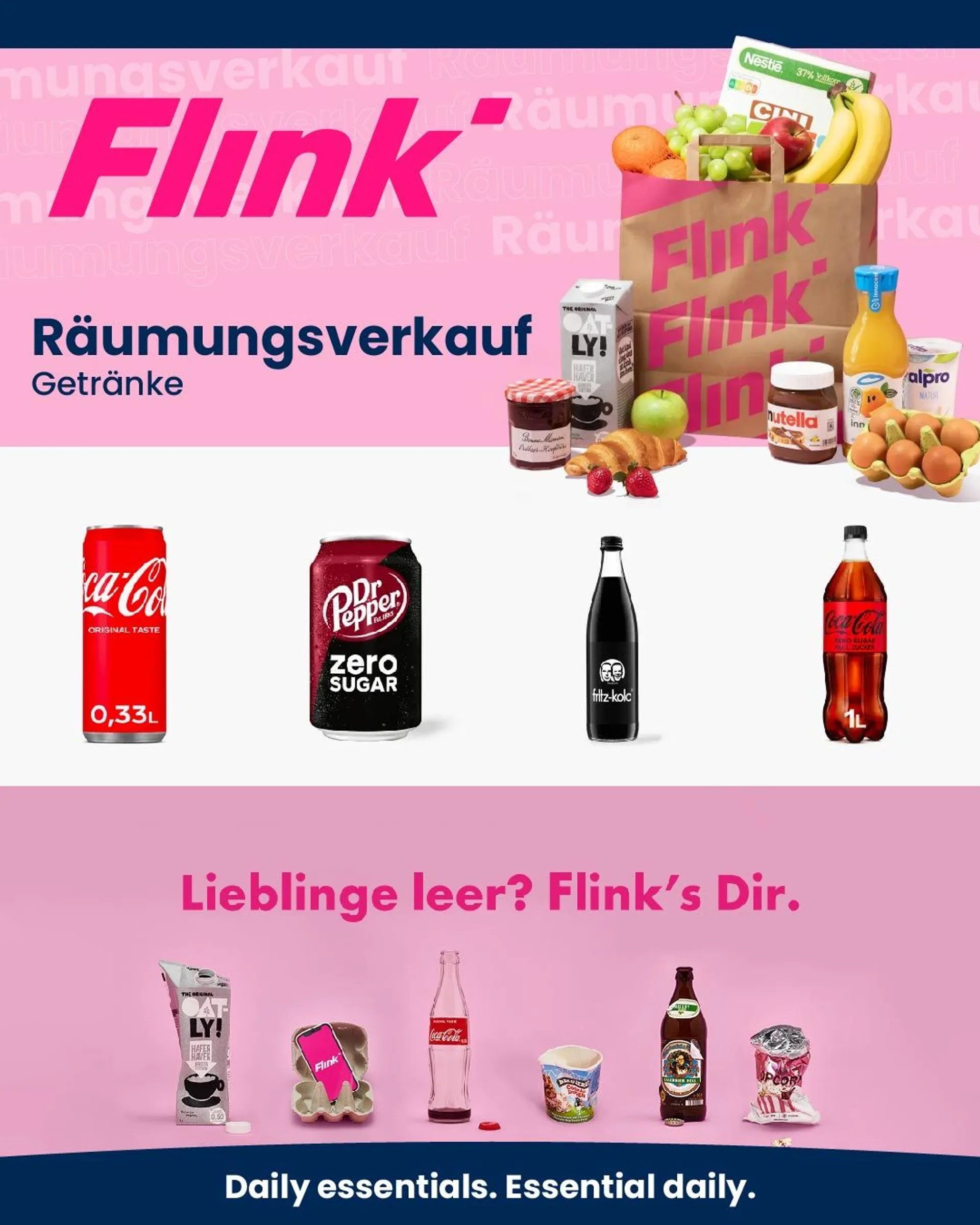 Flink - Getränke von 21. Februar bis 26. Februar 2024 - Prospekt seite 