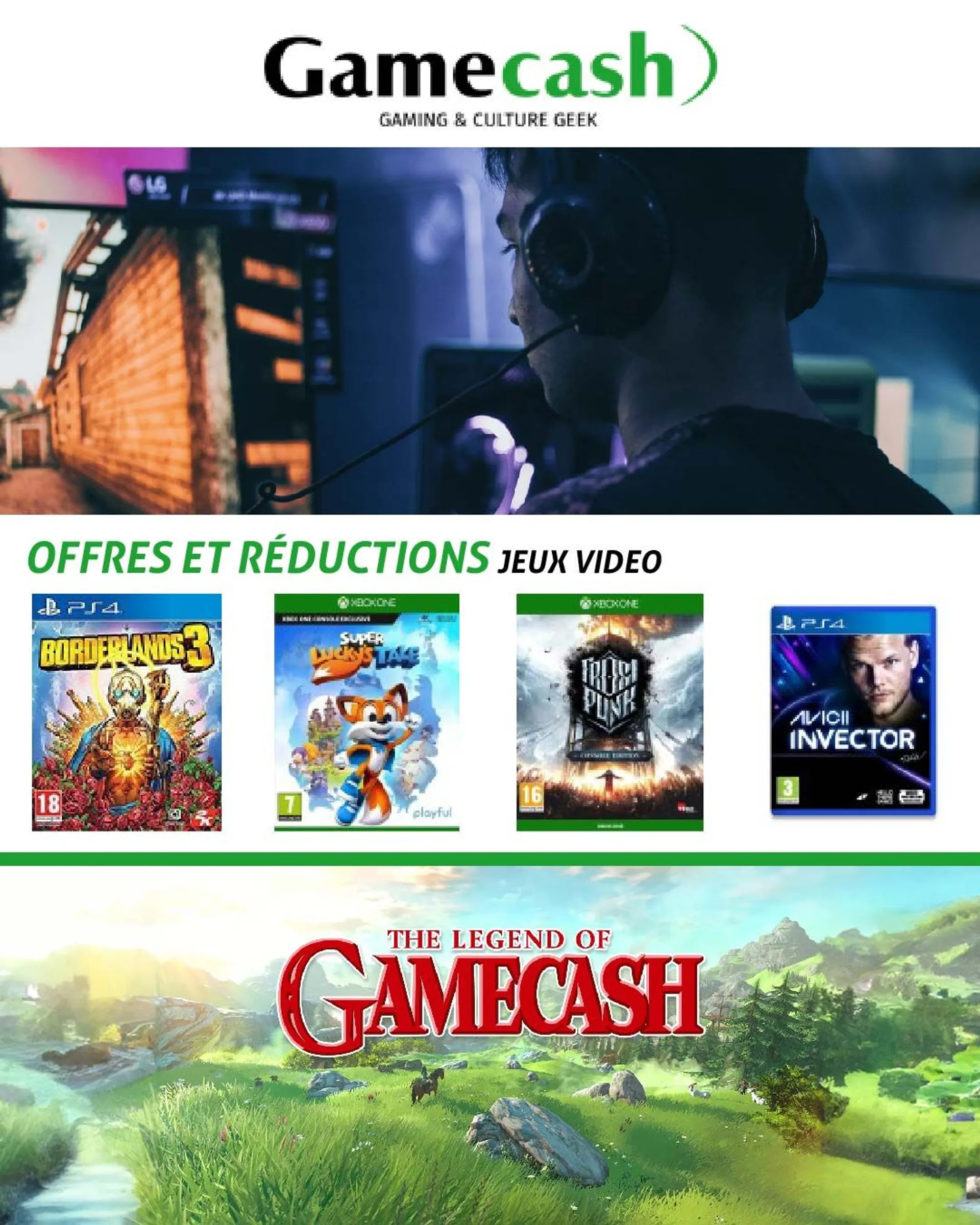 Gamecash du 6 janvier au 11 janvier 2024 - Catalogue page 