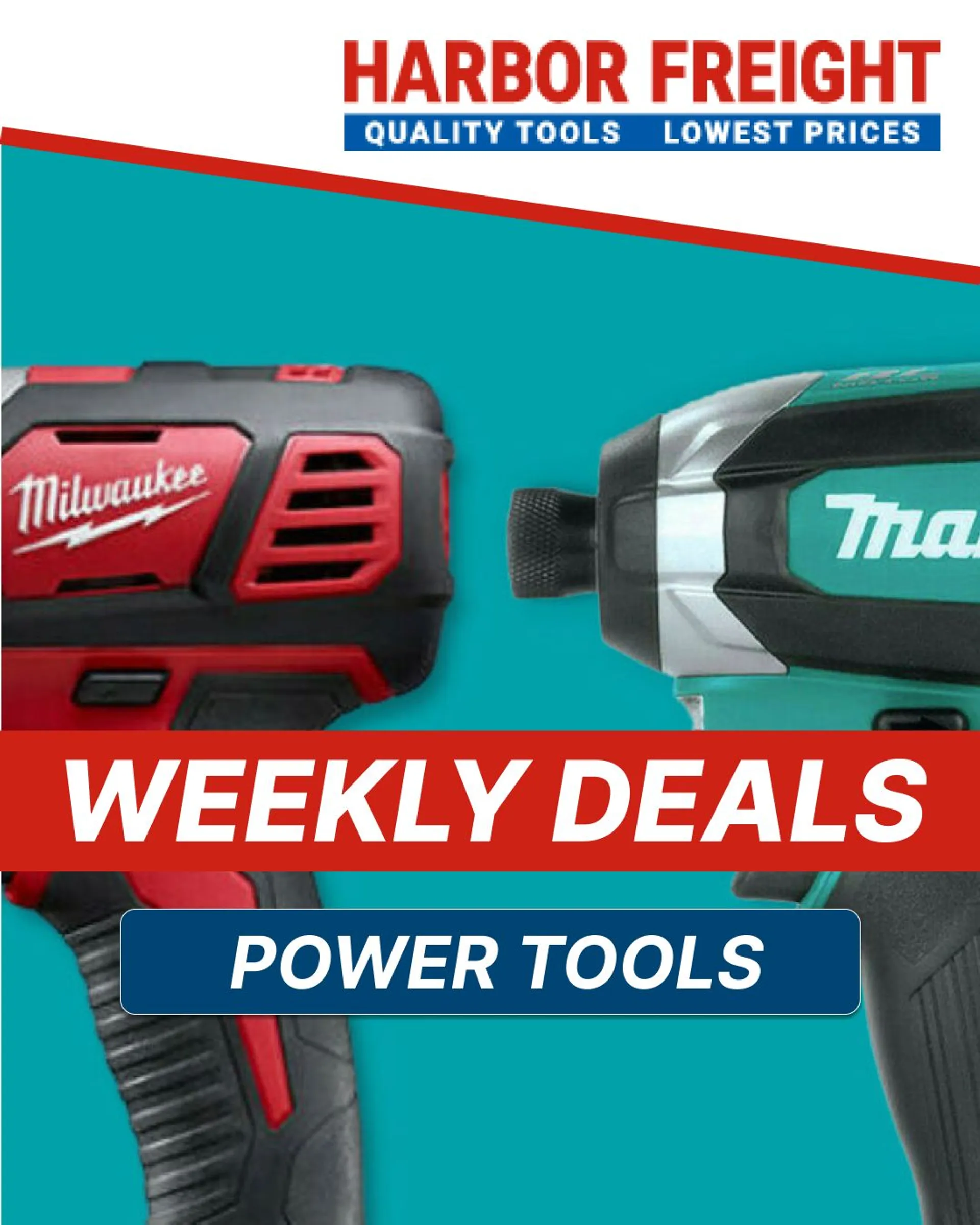 Weekly ad Harbor Freight - Power Tool Deals from April 2 to April 7 2023 - Page 1