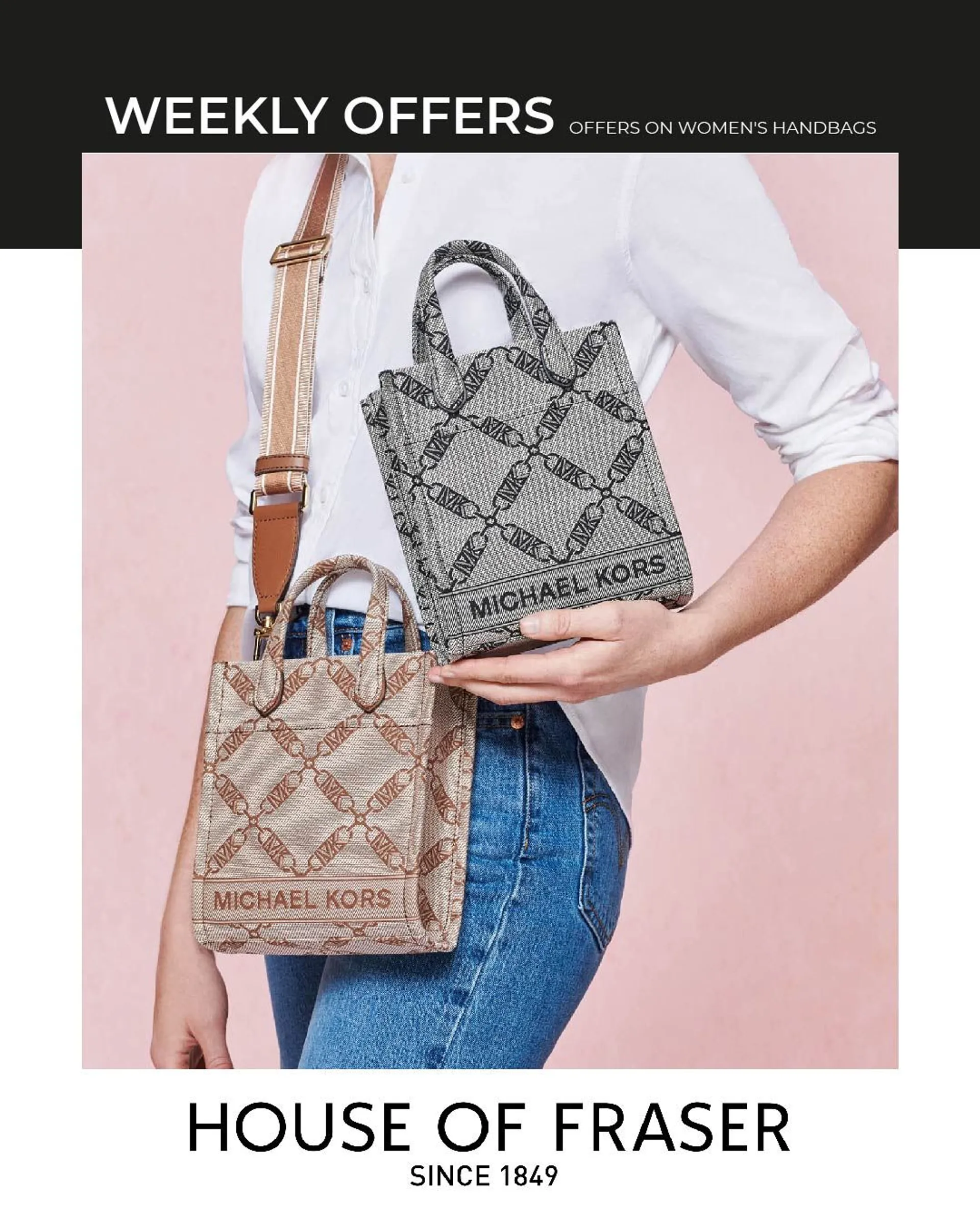 House of Fraser Women's Handbags Deals from 22 June to 27 June 2024 - Catalogue Page 1