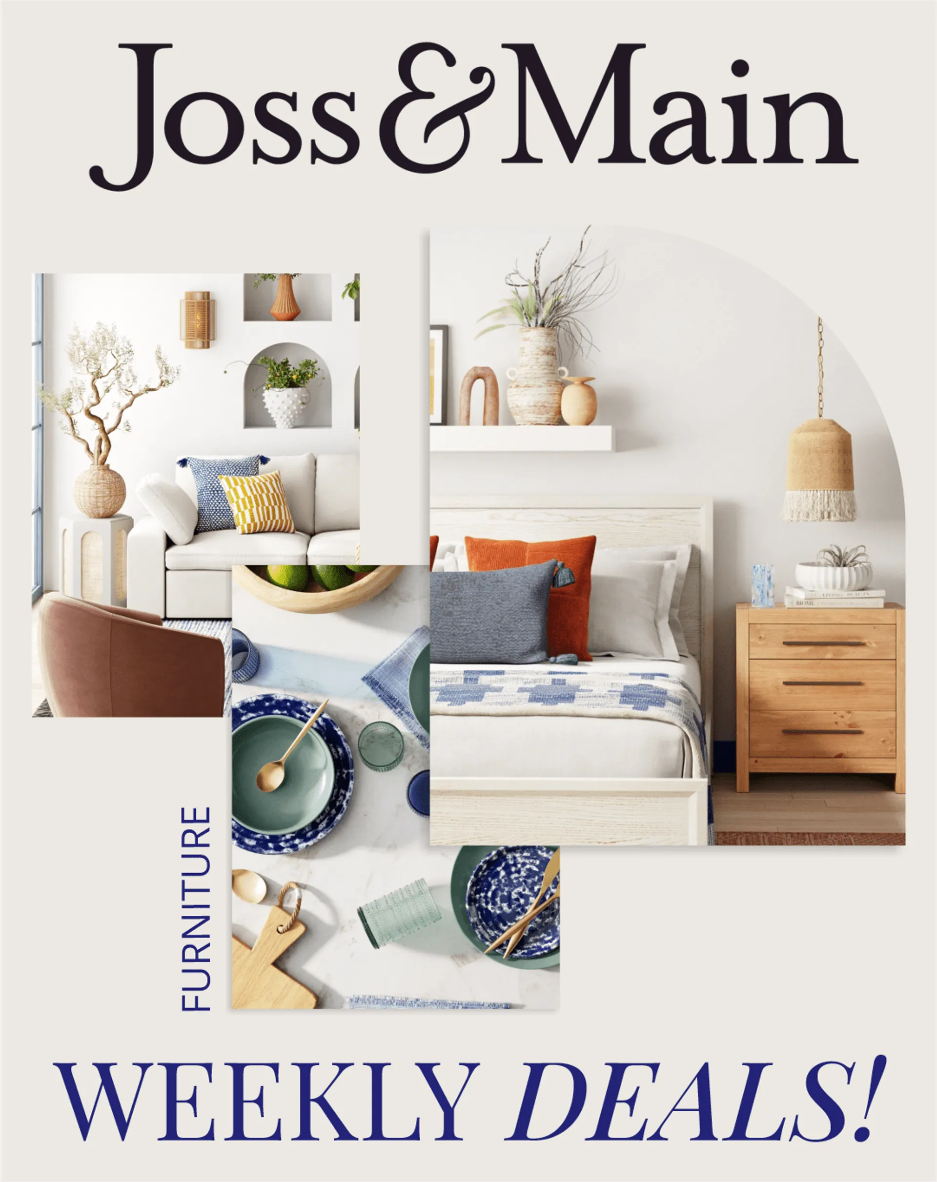 Weekly ad Joss & Main - Furniture from March 23 to March 28 2024 - Page 1