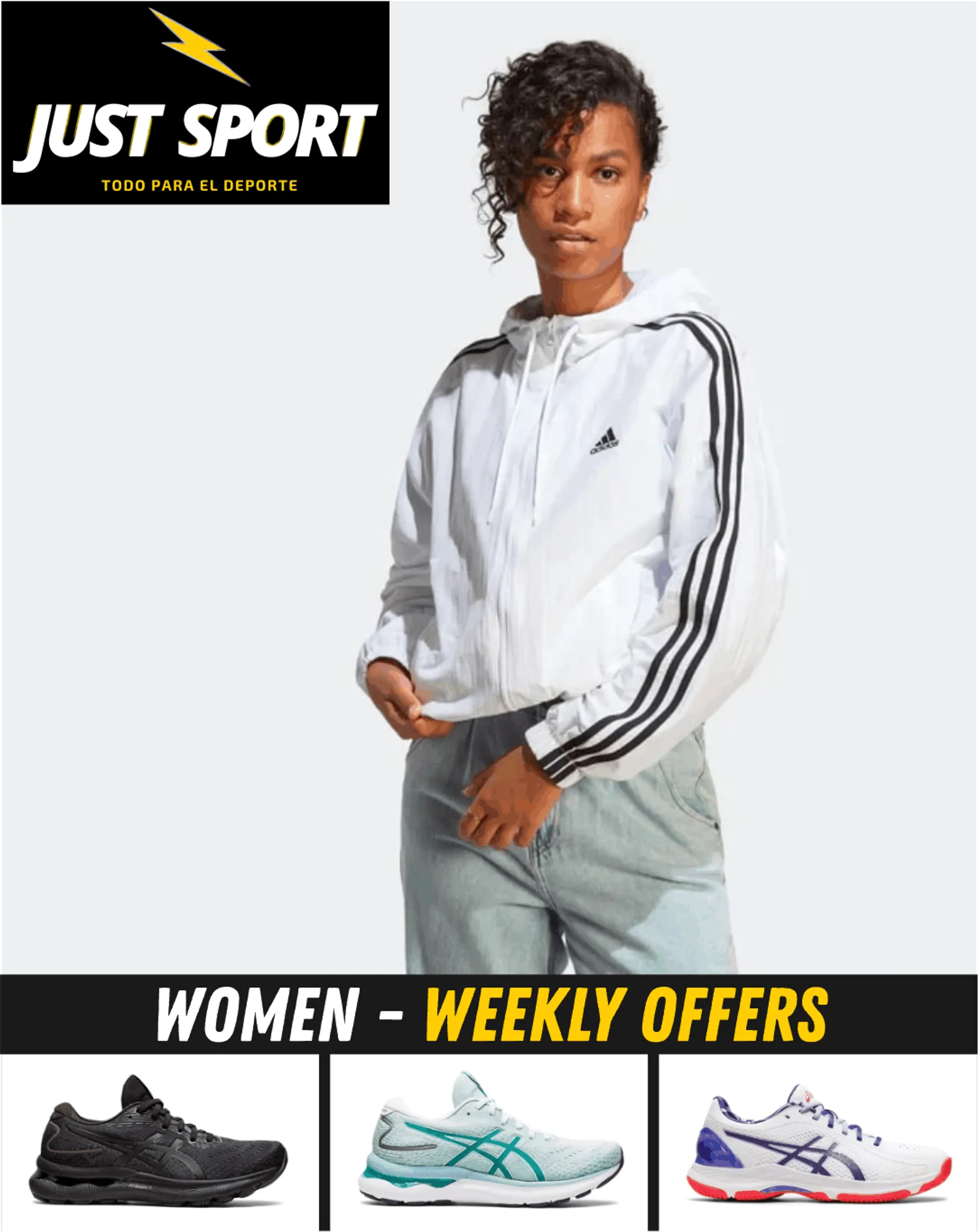 Just Sports - Women - Catalogue valid from 22 April to 27 April 2024 - page 1