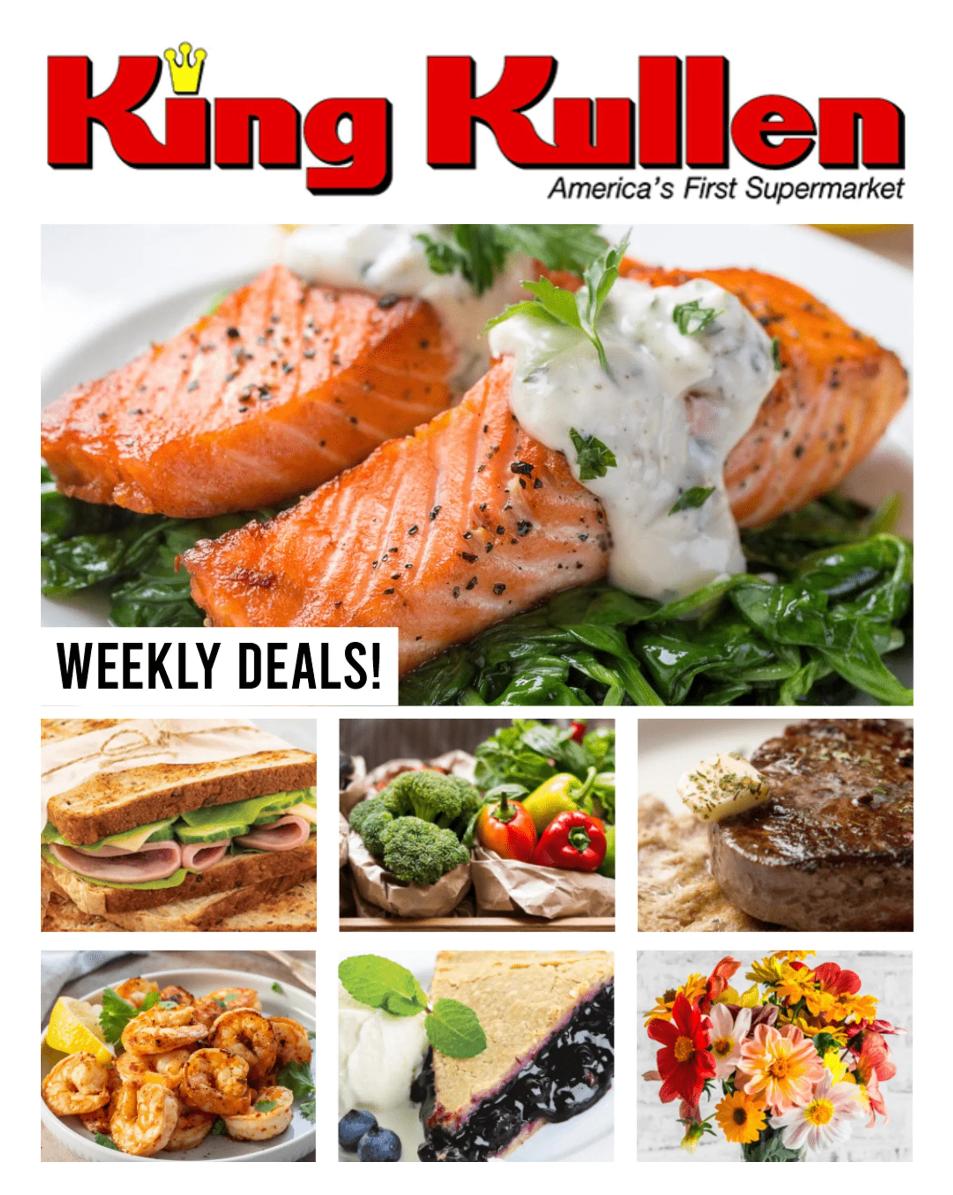 Weekly ad King Kullen - Supermarket from April 1 to April 6 2024 - Page 1