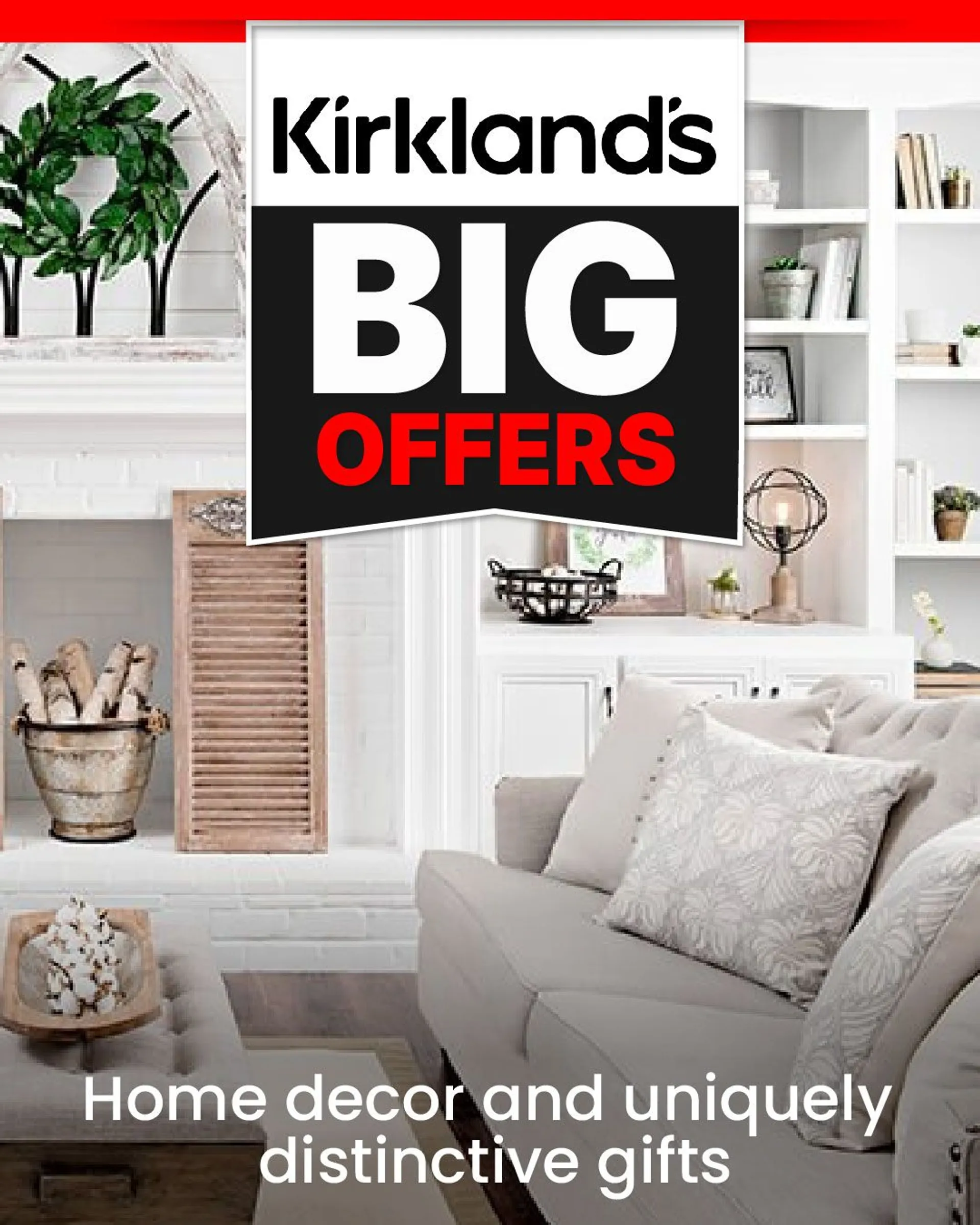 Weekly ad Kirklands - Deals from April 15 to April 20 2024 - Page 1
