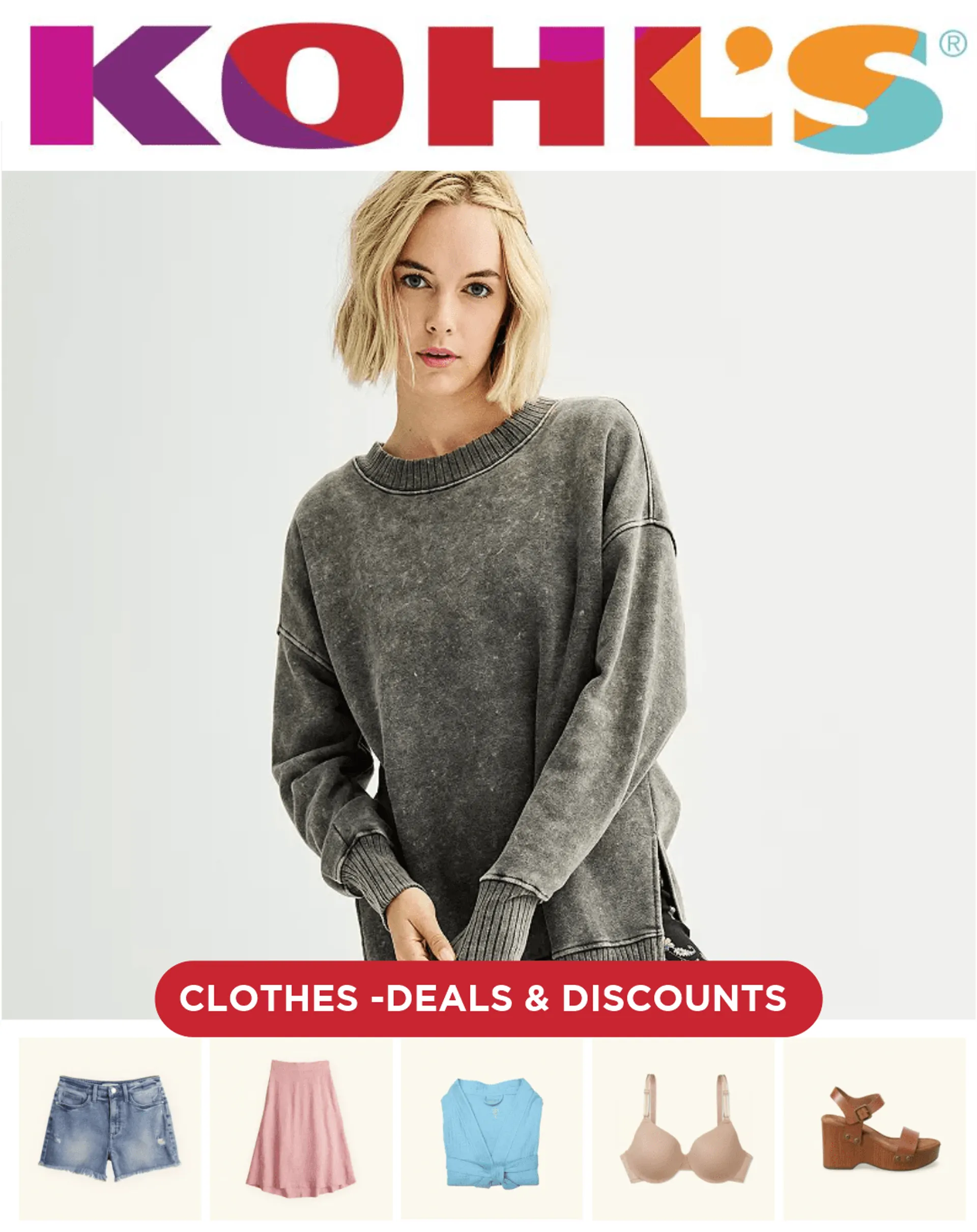 Weekly ad Shoes, clothes and jewelry deals from April 25 to April 30 2024 - Page 
