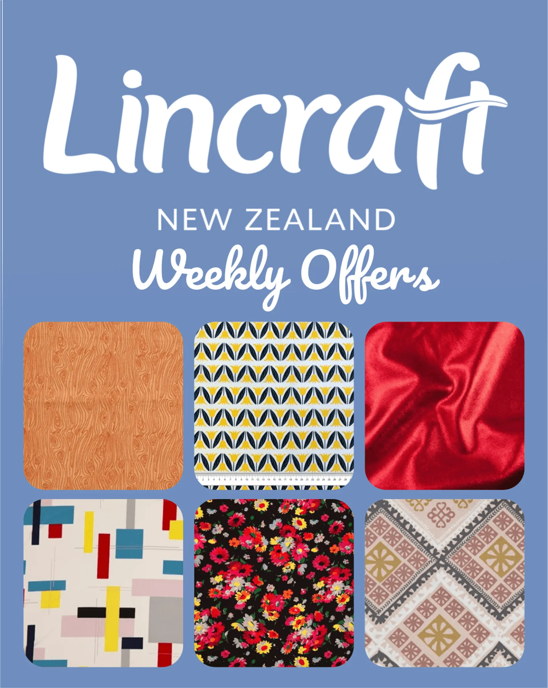 Lincraft - Fabric and sewing - 12 March 17 March 2024 - Page 1