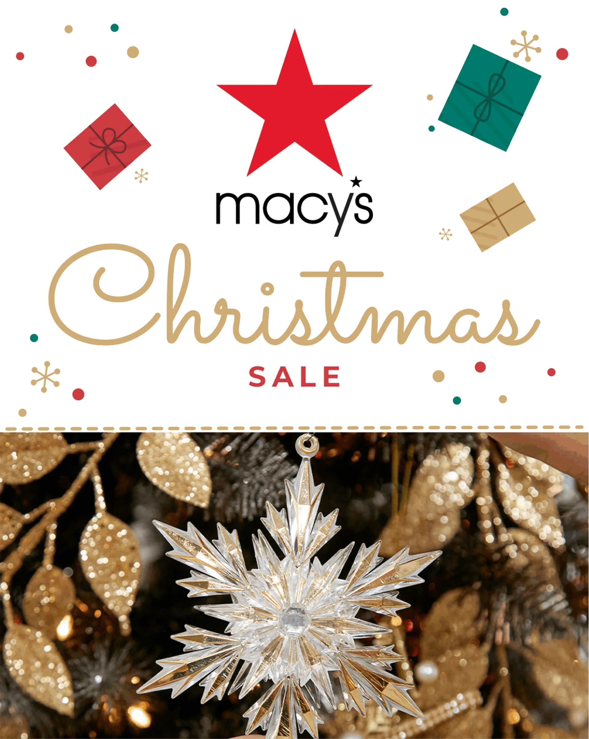 Macy's Christmas sale