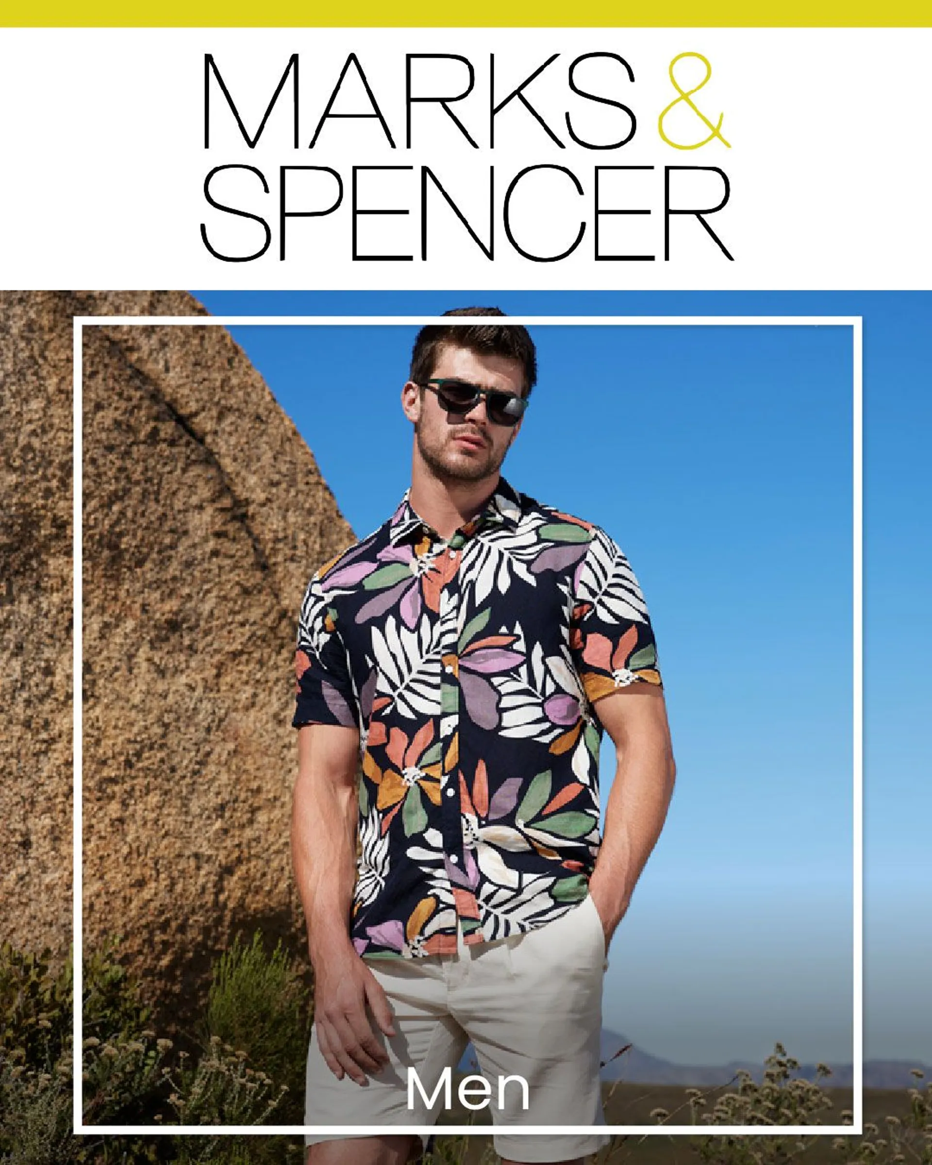 marks & spencer - Fashion men from 12 May to 17 May 2024 - Catalogue Page 1