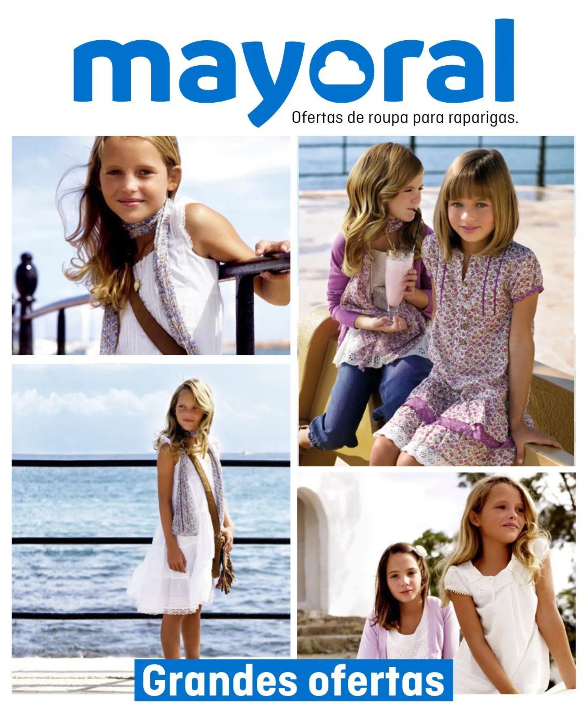 Folheto Ofertas de roupa para raparigas. de 4 de maio até 9 de maio 2024 - Pagina 1