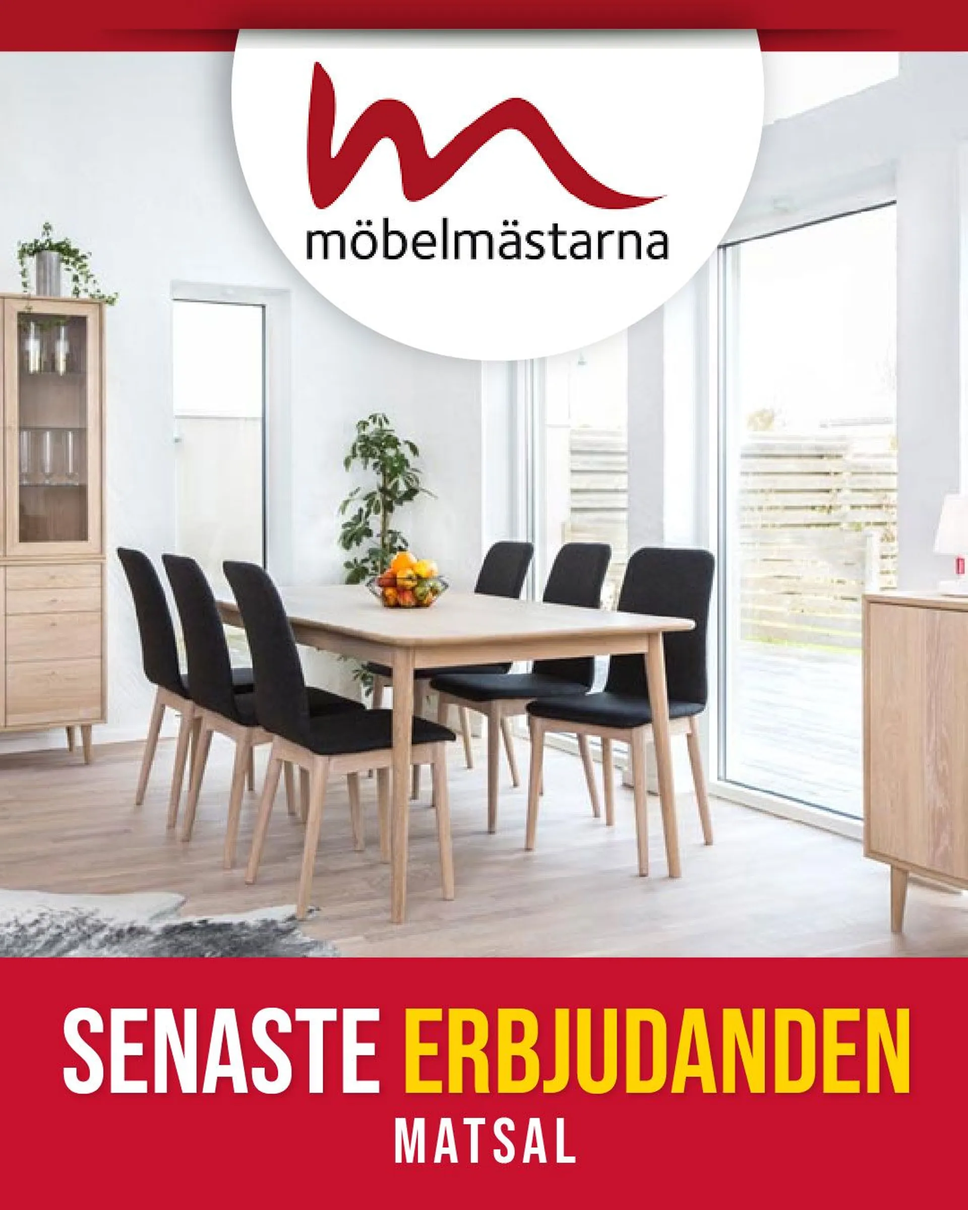 Erbjudanden på möbler för daglig matsal. från 24 juli till 29 juli 2024 - Reklamblad sidor 