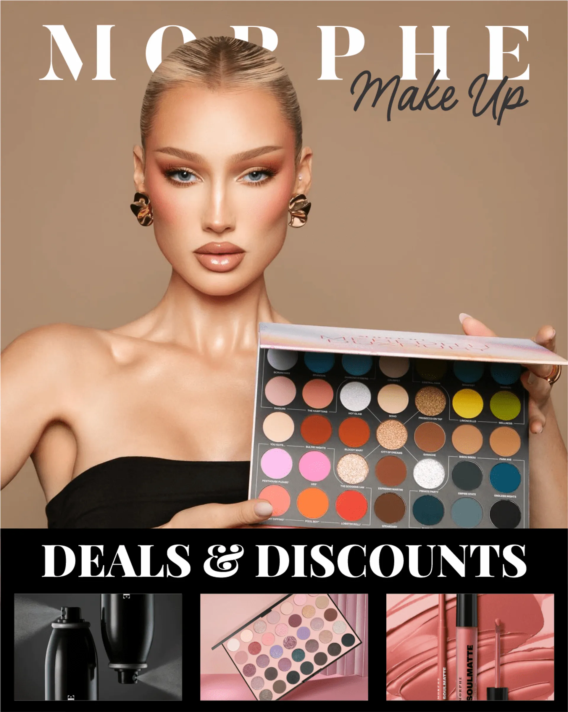 Weekly ad Morphe - Make Up from January 4 to January 9 2024 - Page 1