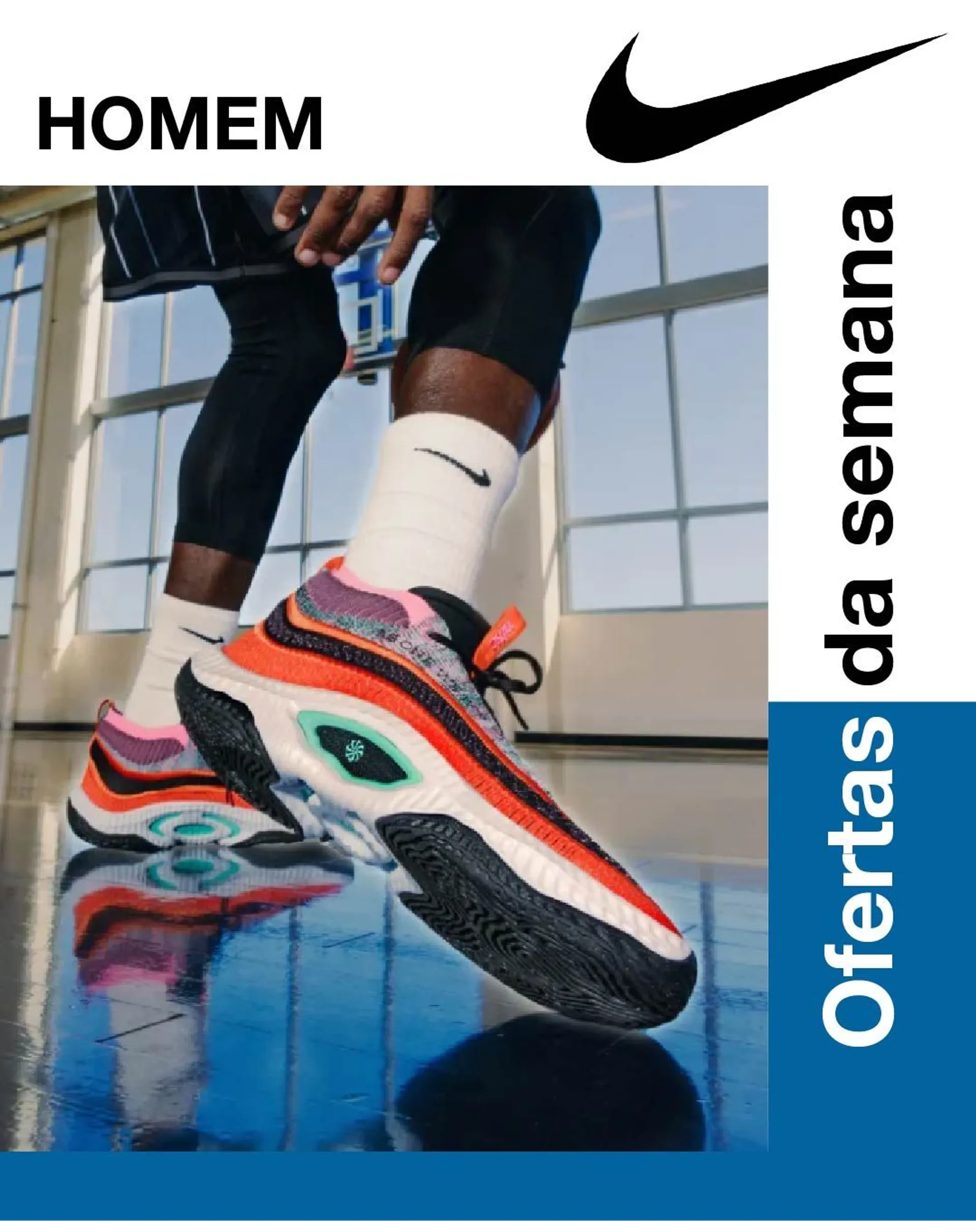 Folheto Nike - Homem de 14 de abril até 19 de abril 2024 - Pagina 1