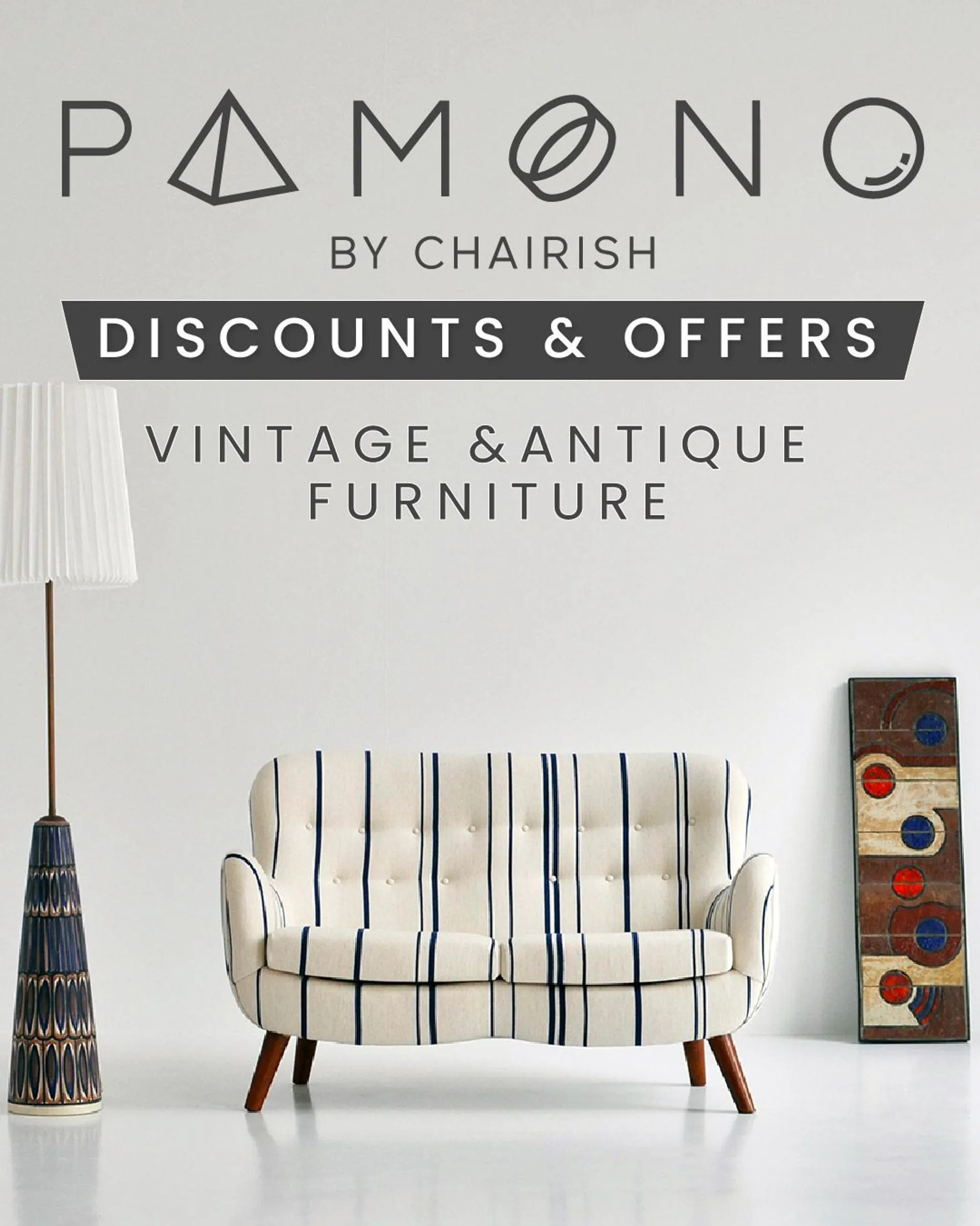 Weekly ad Pamono - Vintage furniture discounts from March 30 to April 4 2023 - Page 1